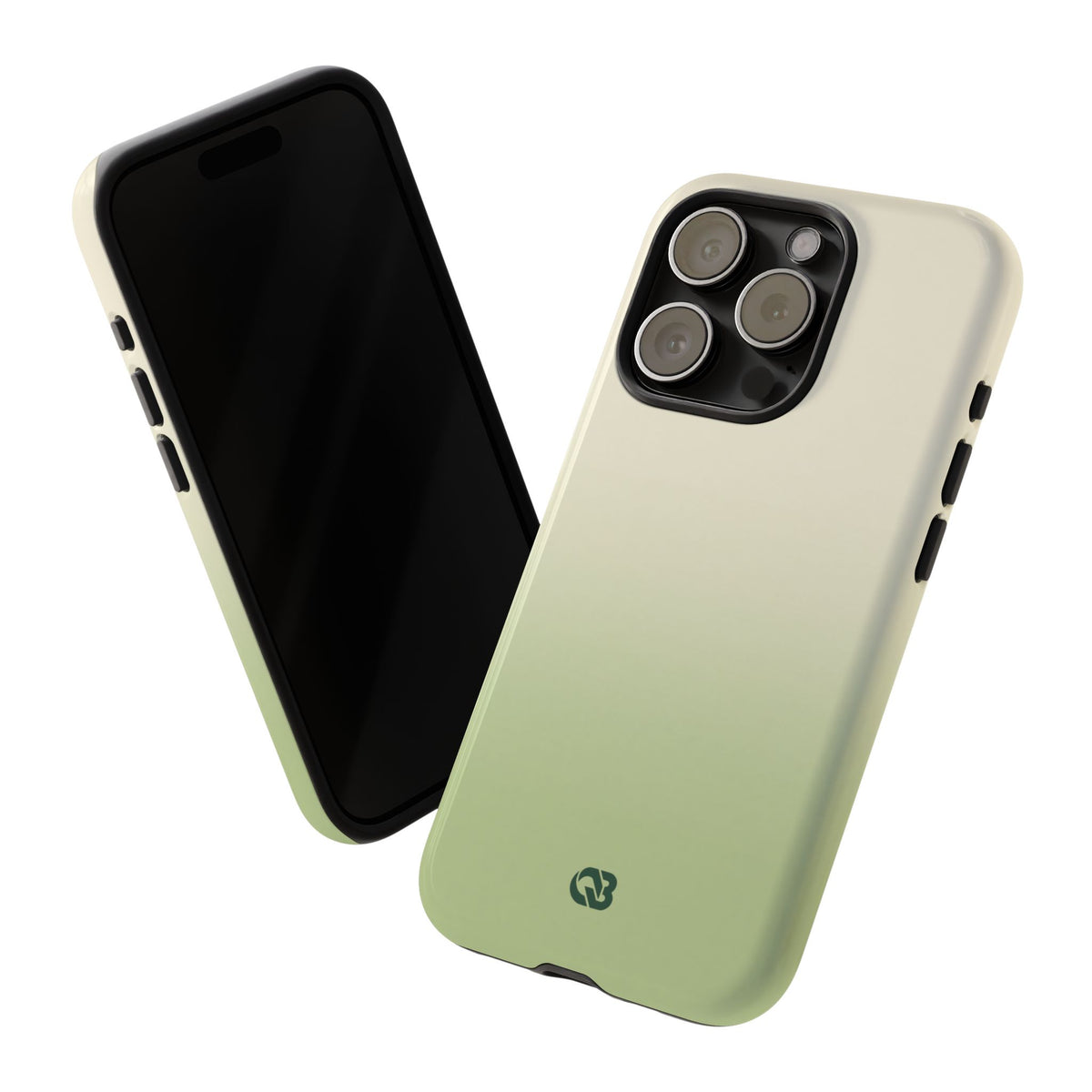 Muted Sage Ombre · Tough Phone Case for iPhone · Green