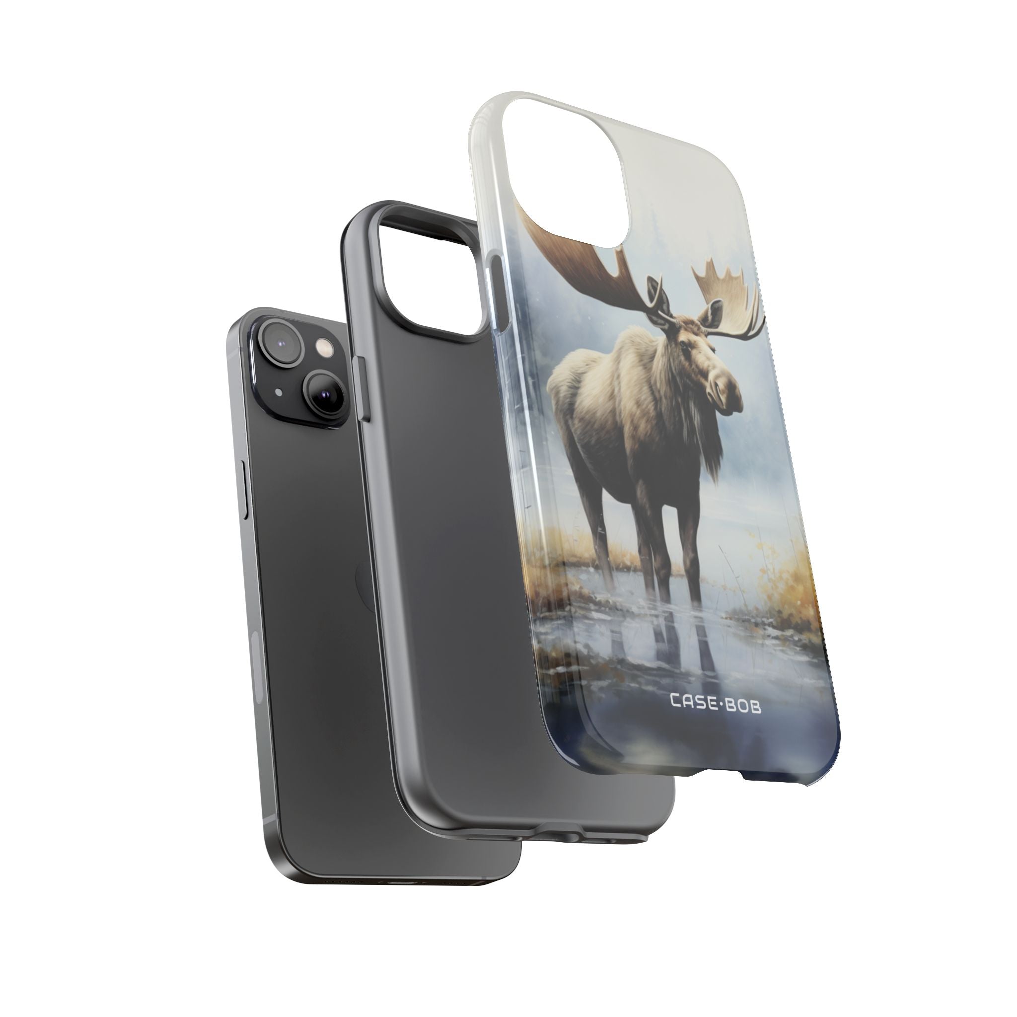 Moose Reflection iPhone 14 Plus Case - Tough