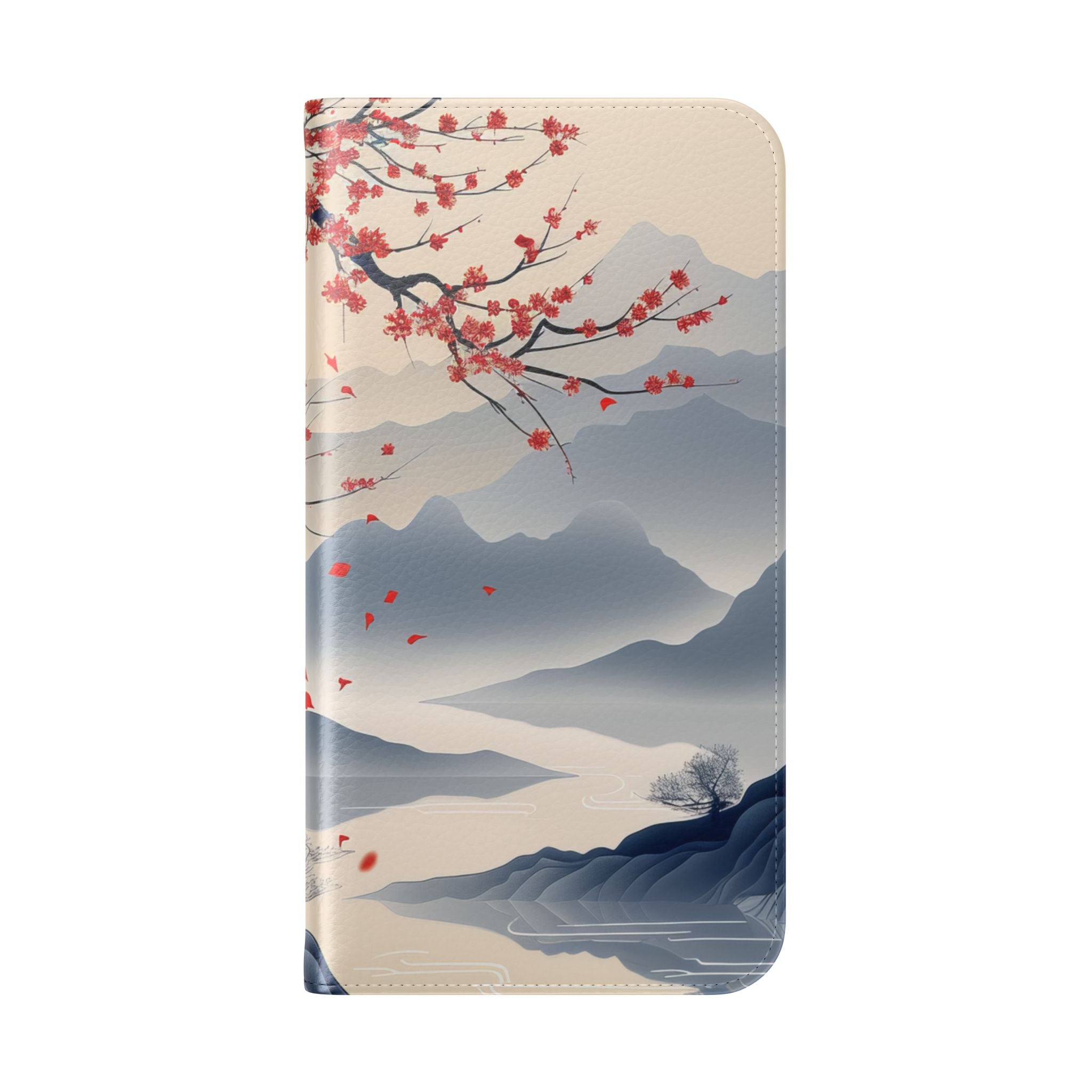 Crimson Branch Moonlight - iPhone 15 Pro Max Case - Wallet