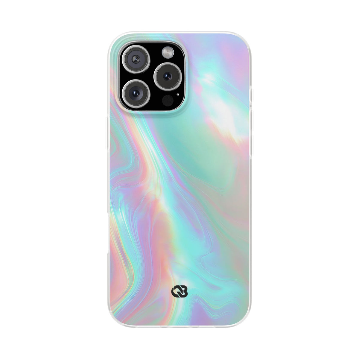 Prismatic Liquid Light · Lite Phone Case for iPhone · Teal