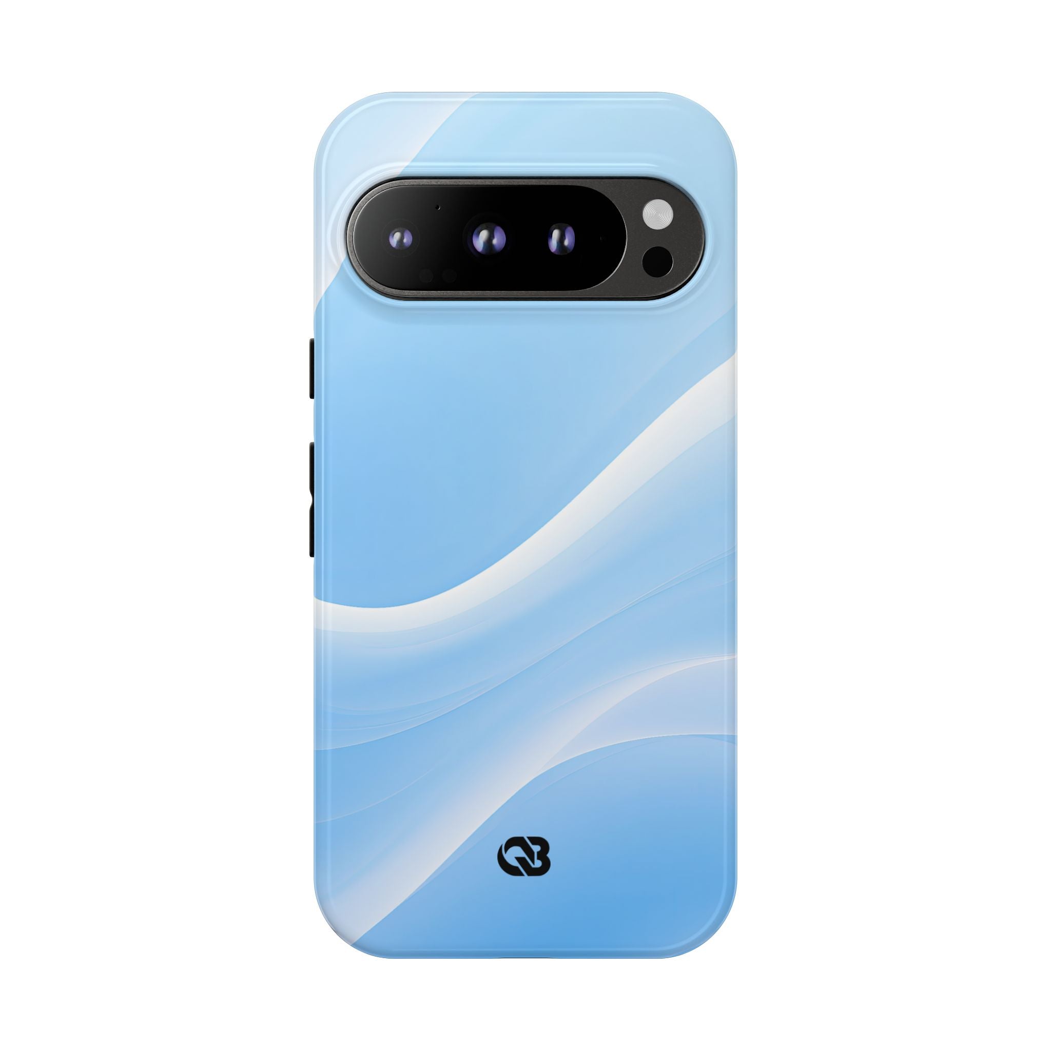 Blue Tough Phone Case for Google Pixel - Glacial Blue Silk