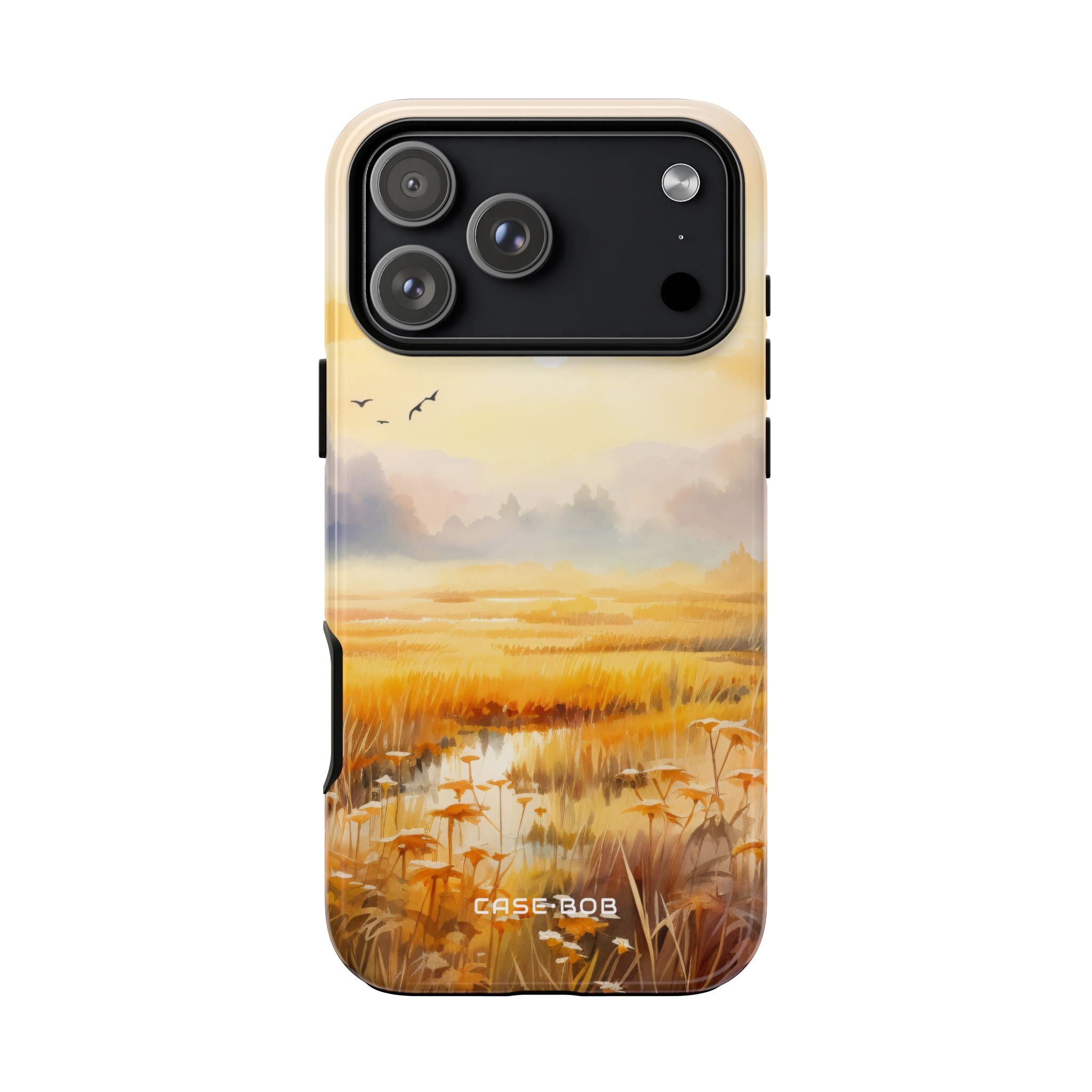 Glowing Sunrise iPhone 17 Pro Max Case - Tough - CASE•BOB