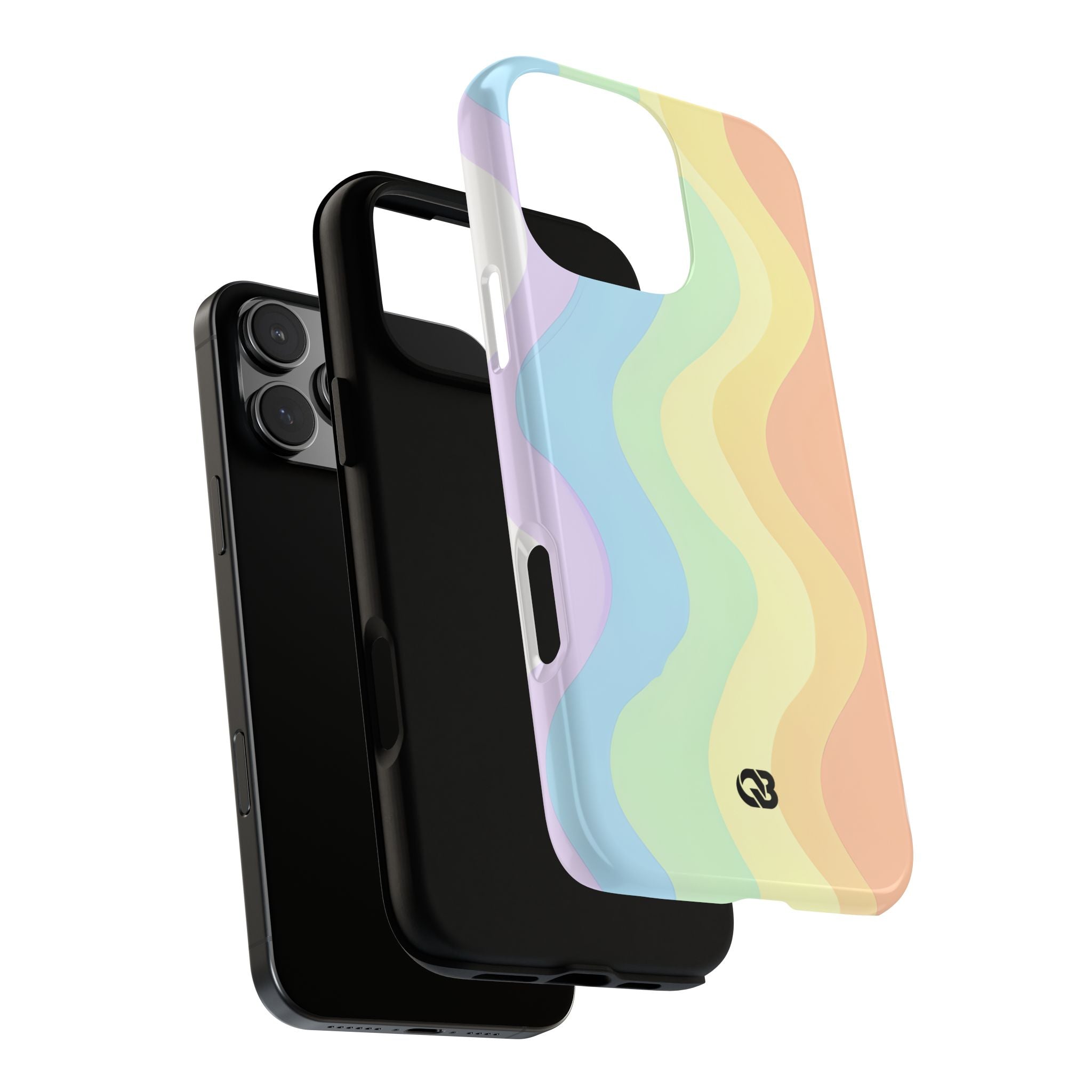 Pastel Ripple Flow · Tough Case na iPhone