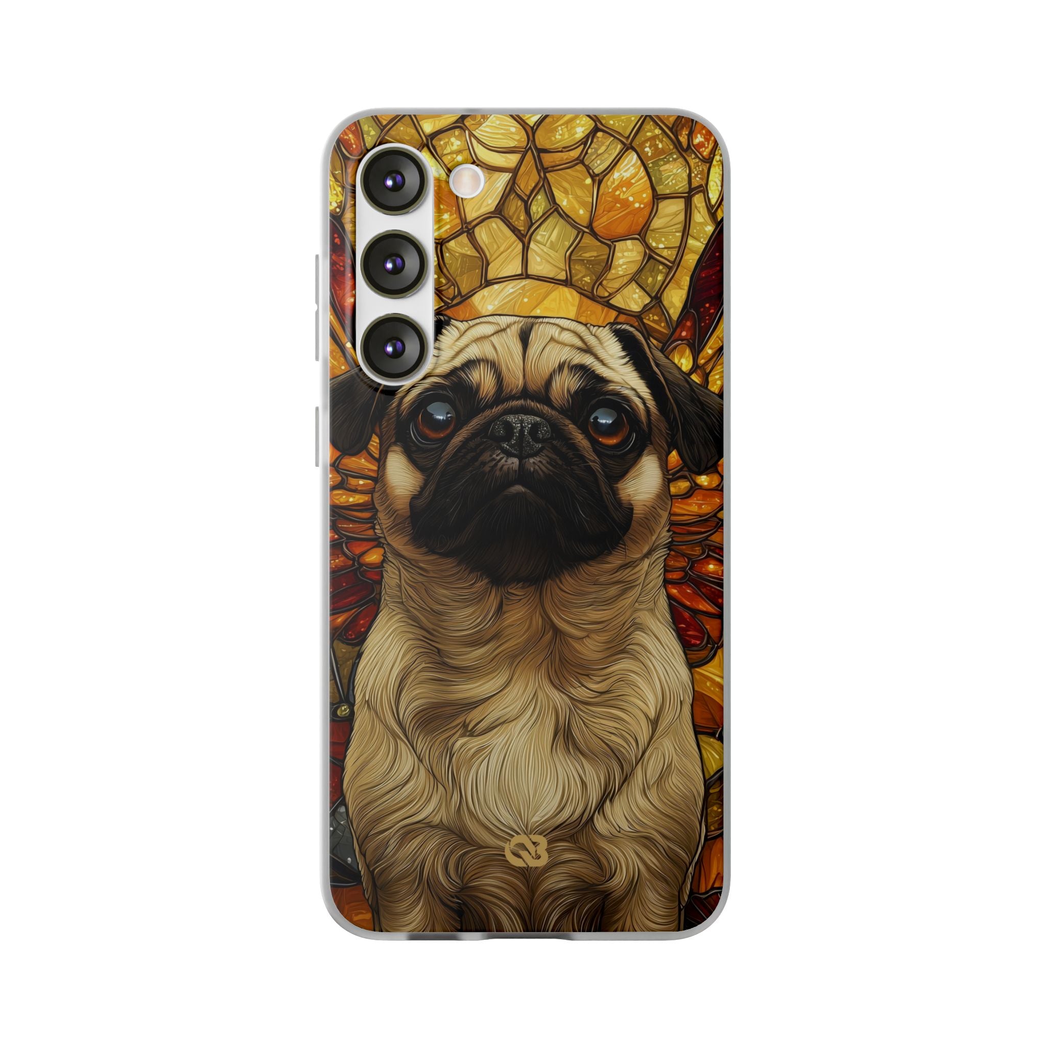 Amber Pug Divinity · Soft Phone Case for Samsung