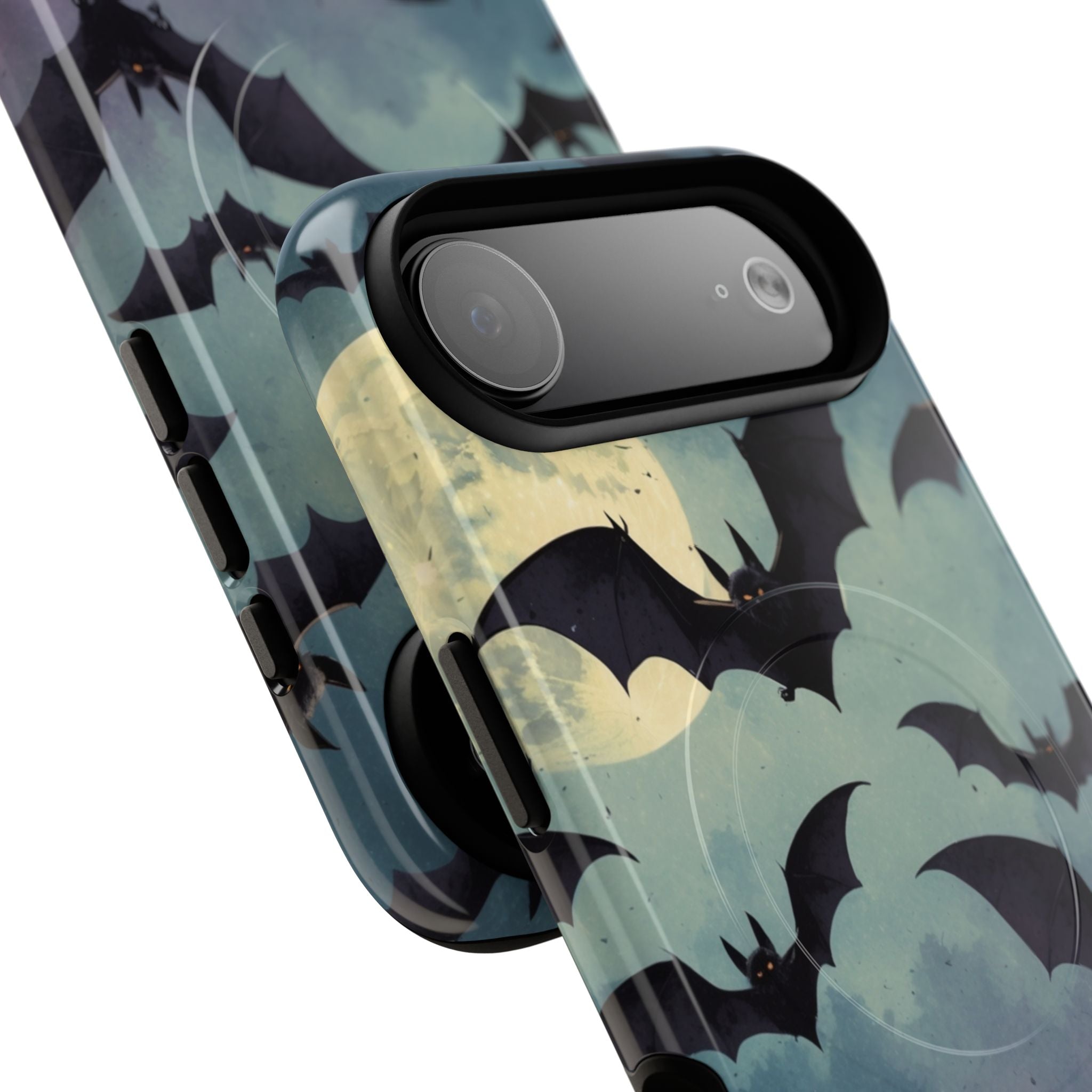Glowing Bat Swarm iPhone 17 Air Case - Tough+ - CASE•BOB