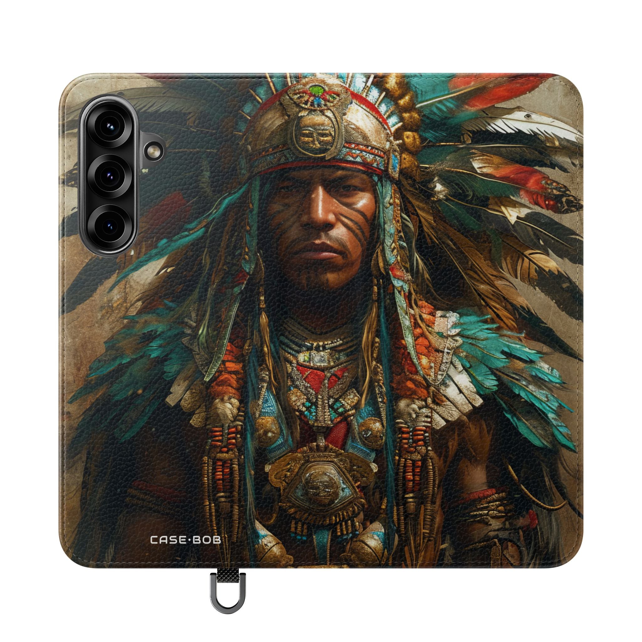 Feathered Sentinel - Samsung S25+ Case - Wallet