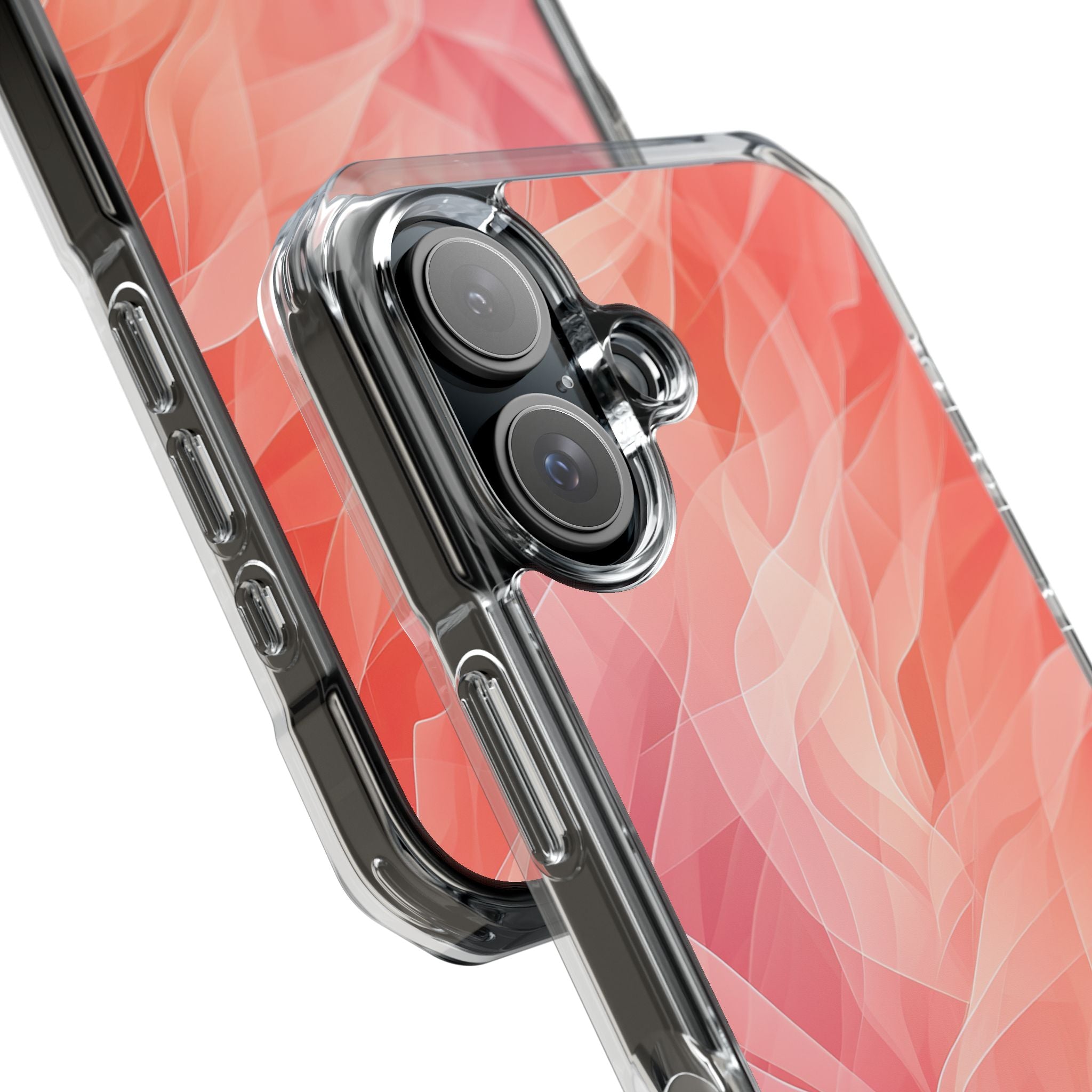 Peach Wave Drift iPhone 16 Case - Impact