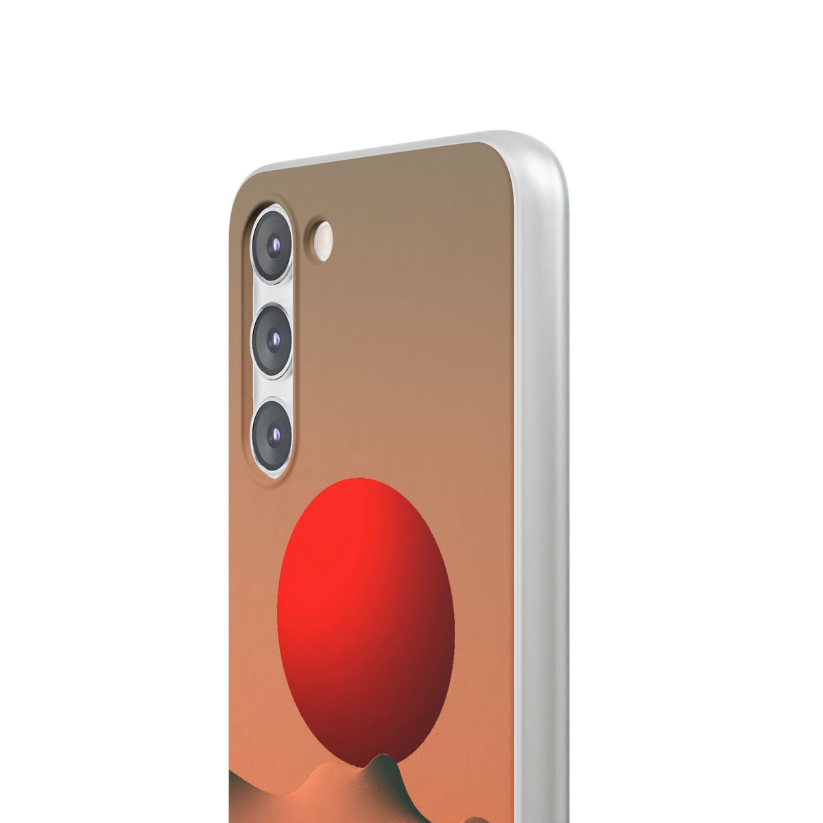 Crimson Sol Ridge · Lite Phone Case for Samsung · Red