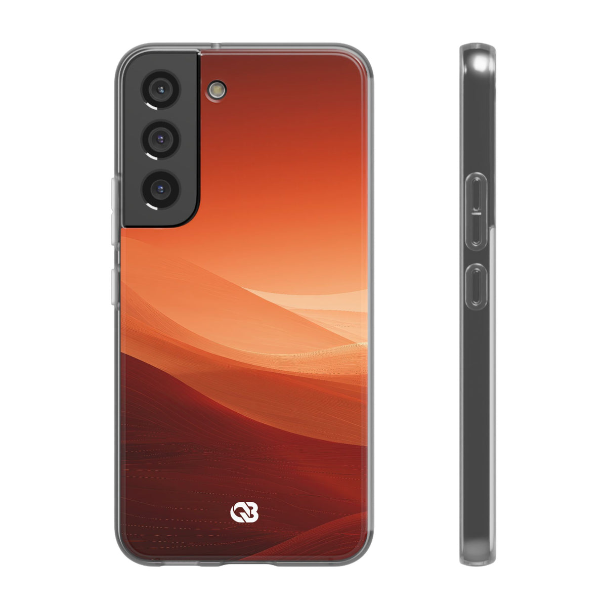 Terracotta Dune Ridges · Lite Phone Case for Samsung · Orange