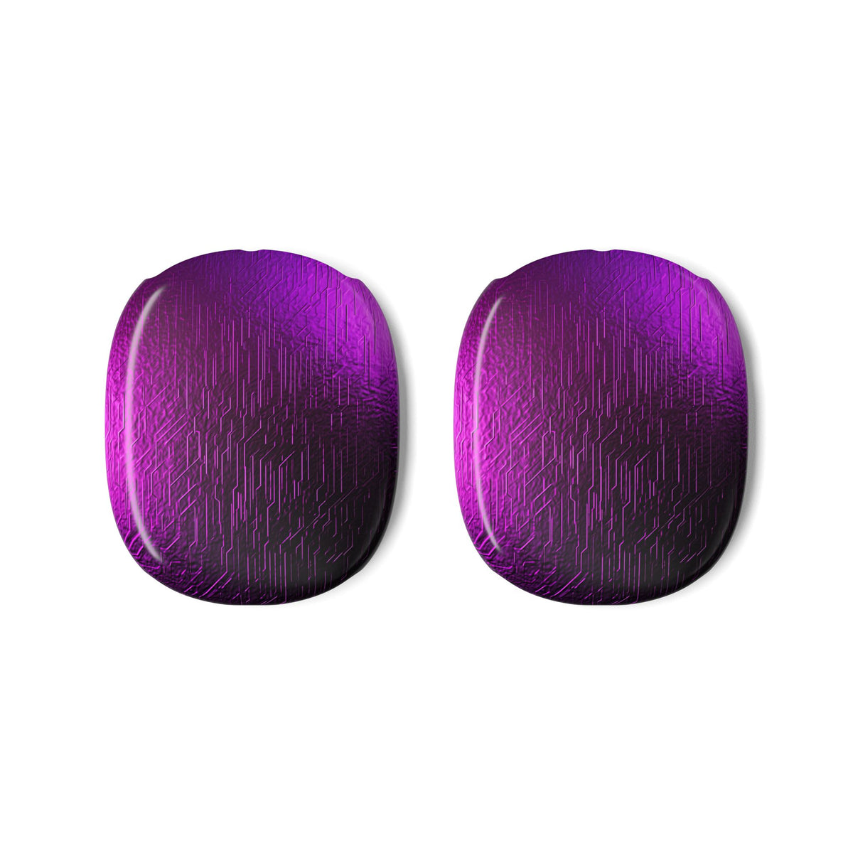 Violet Cyber Circuit · Hard Case for AirPods Max · Purple