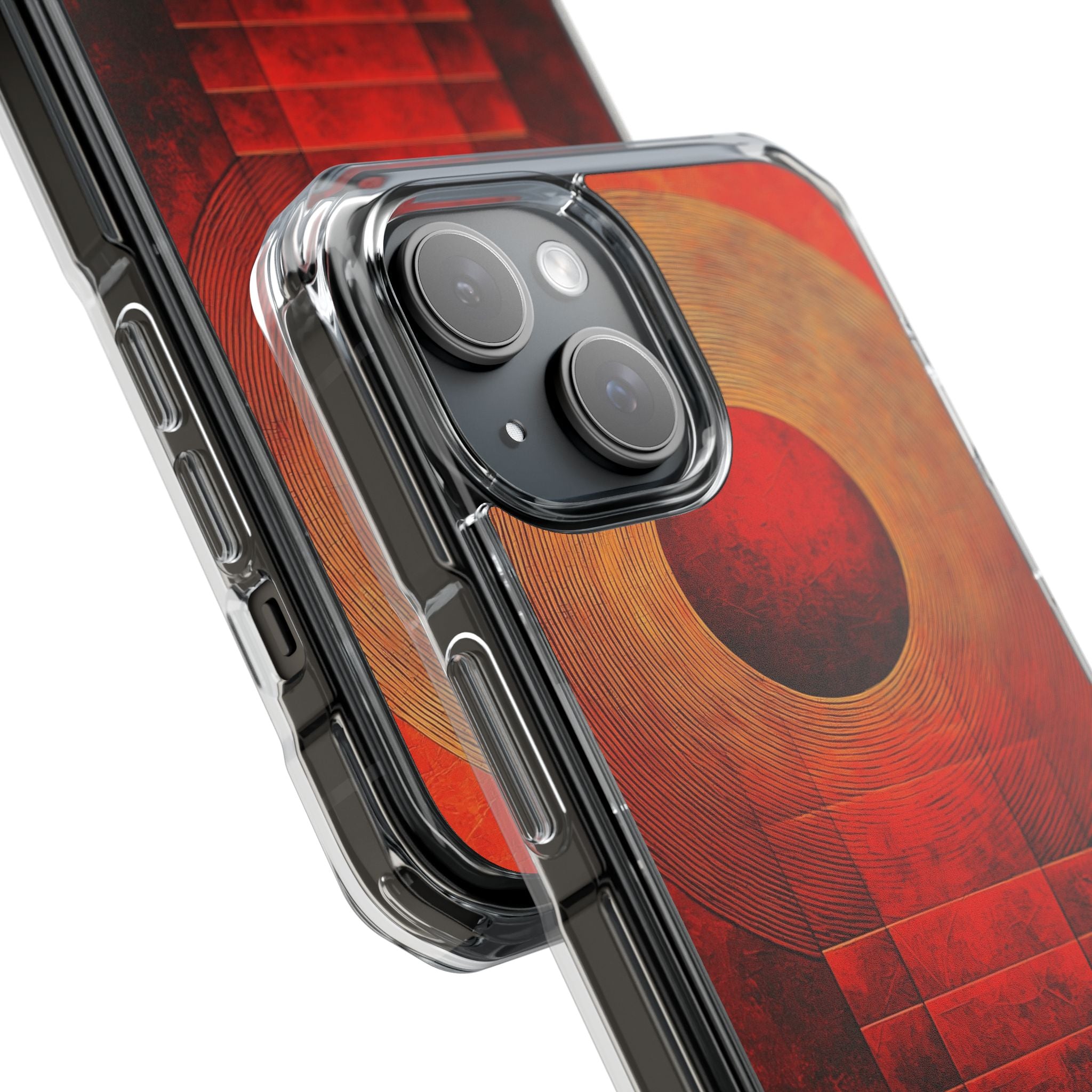 Crimson Solar Halo · Impact Phone Case for iPhone · Magsafe
