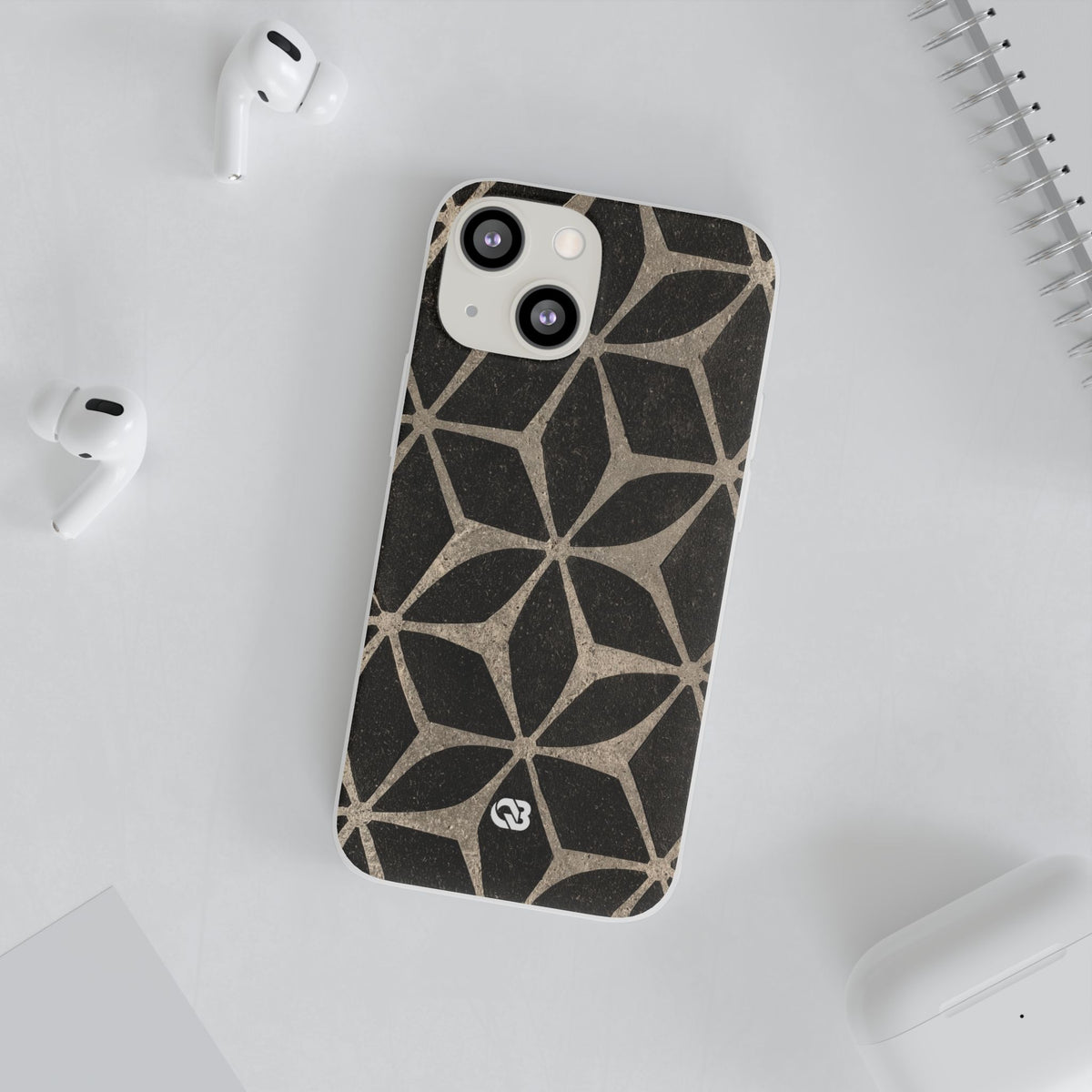 Concrete Mosaic Star · Lite Phone Case for iPhone · Black