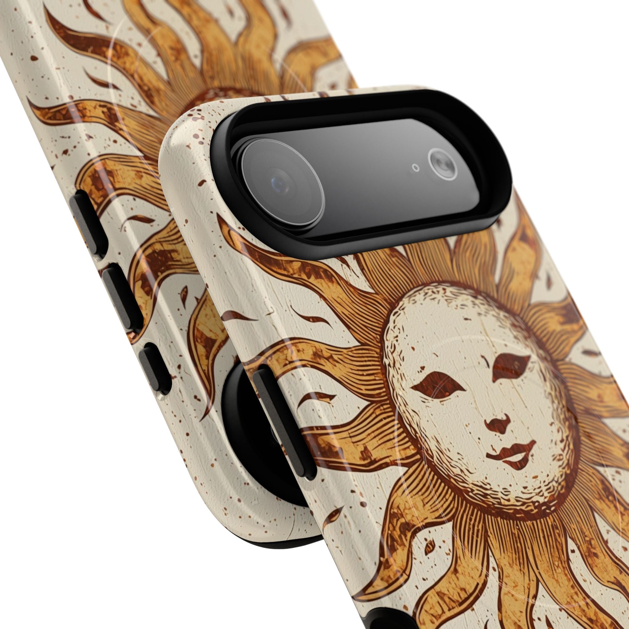 Rustic Solar Mask · Tough+ Phone Case for iPhone · Magsafe