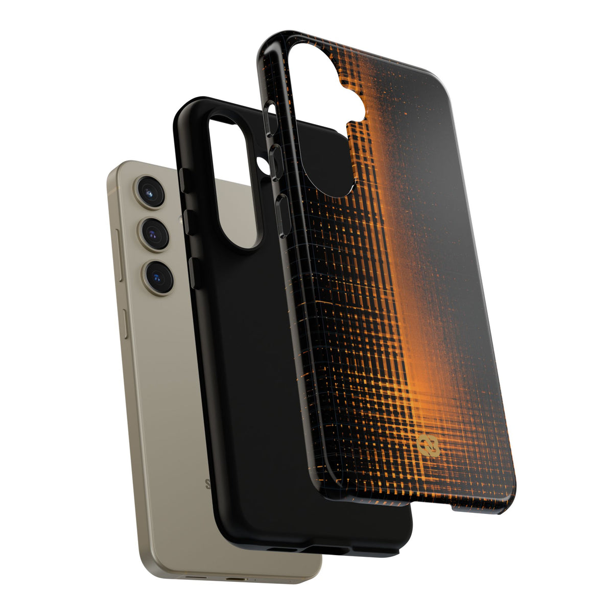 Amber Frequency · Tough Phone Case for Samsung · Orange