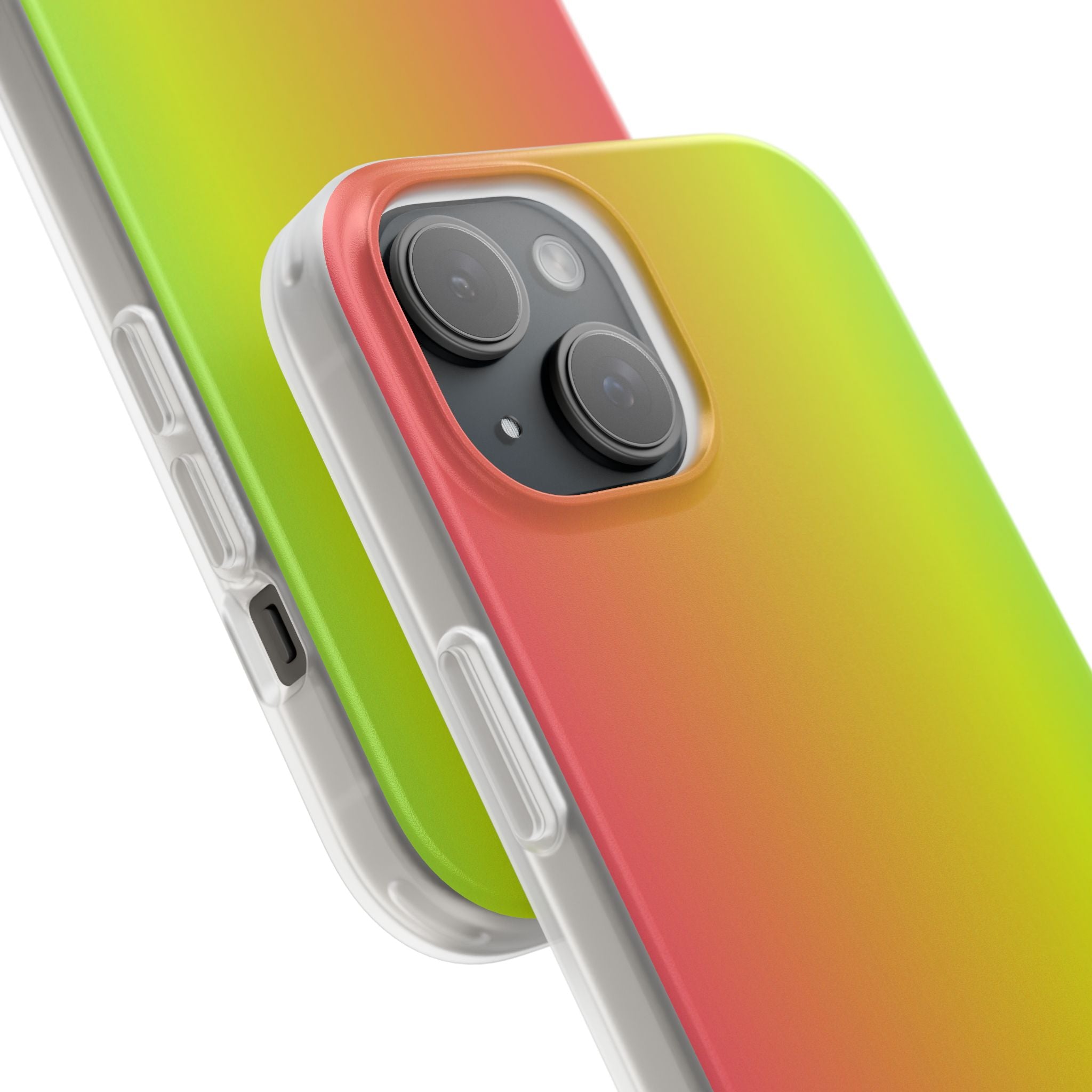 Sunset Acid Glow · Soft Phone Case for iPhone