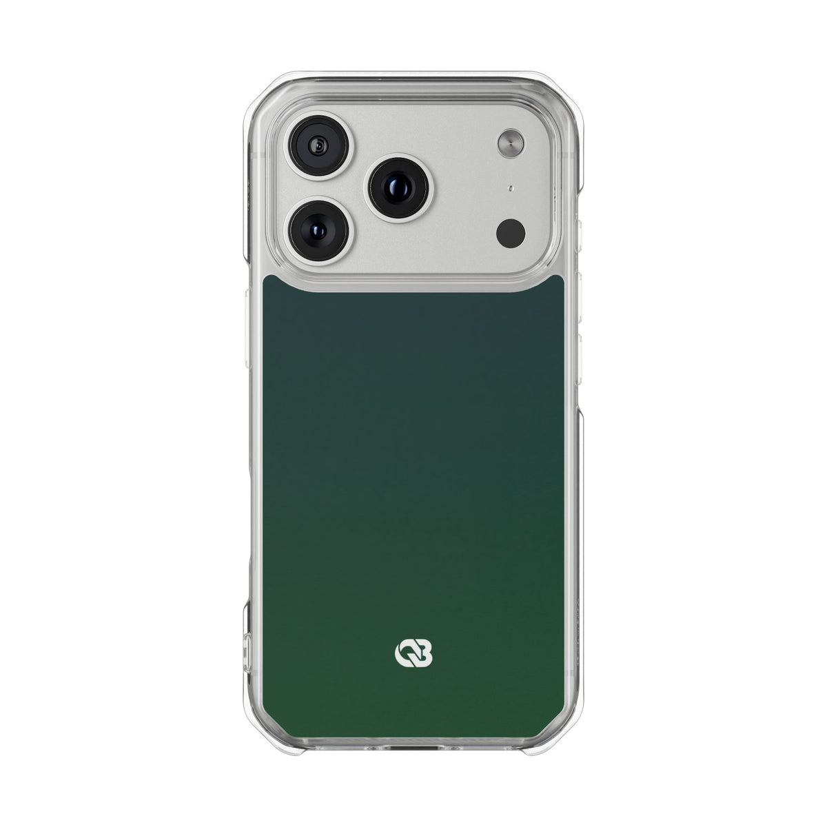 Deep Forest Nocturne · Clear Impact Magnetic Phone Case for iPhone · Green