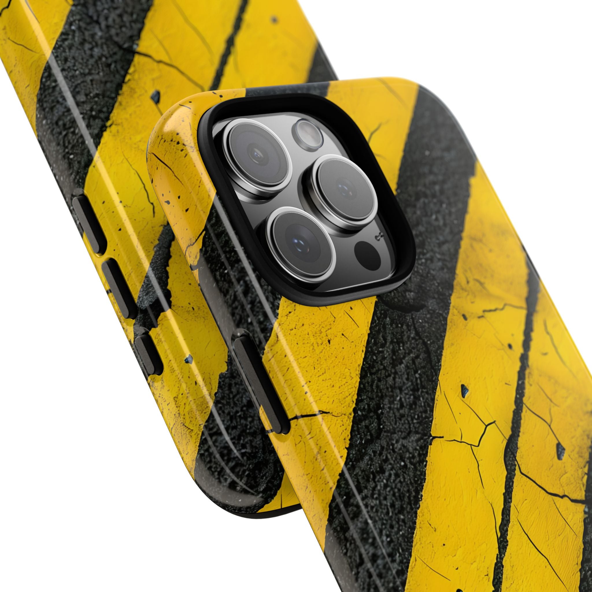 Cracked Hazard Stripes · Tough