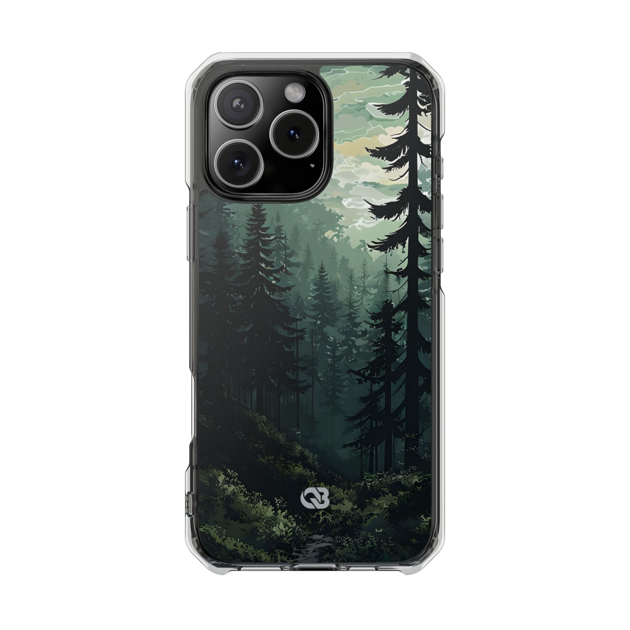 Misty Pine Shadow · Impact Phone Case for iPhone · Magsafe