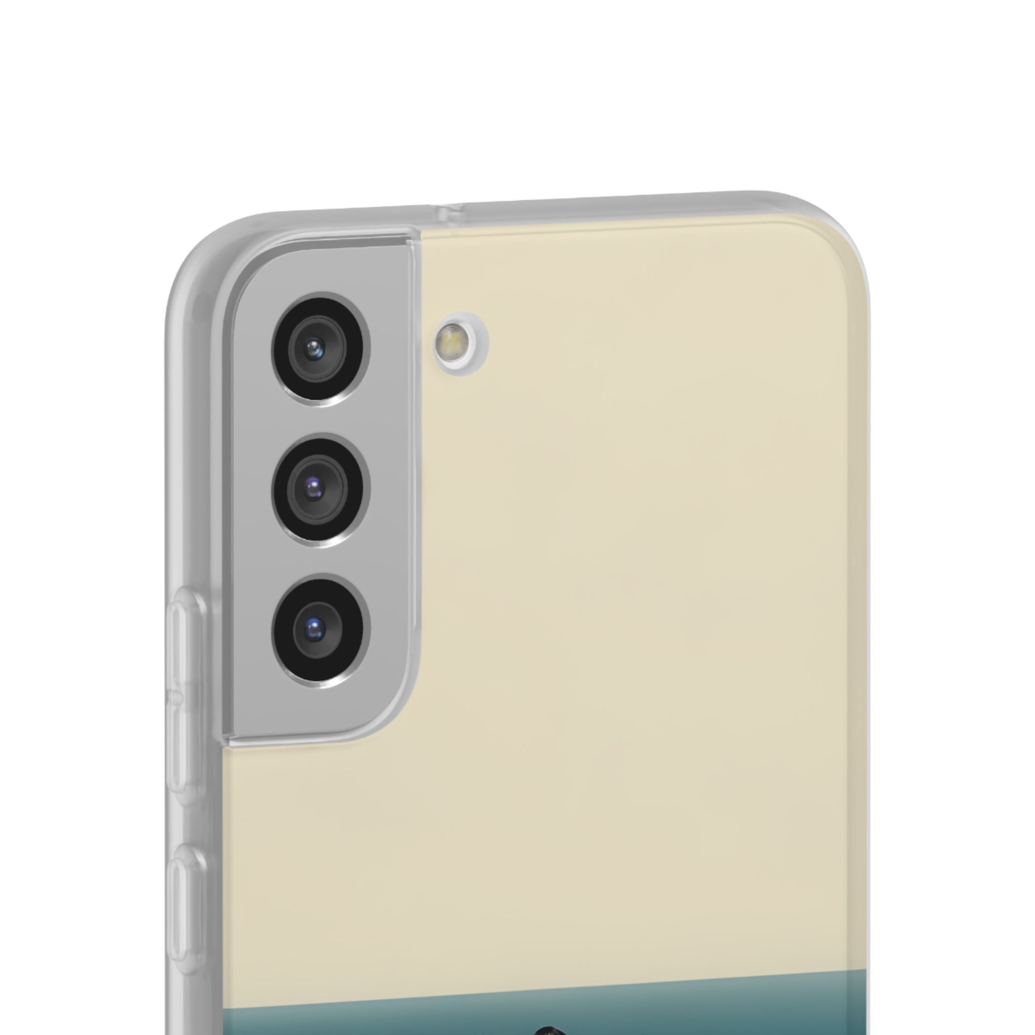 Solitary Blue Horizon · Soft Handyhülle für Samsung