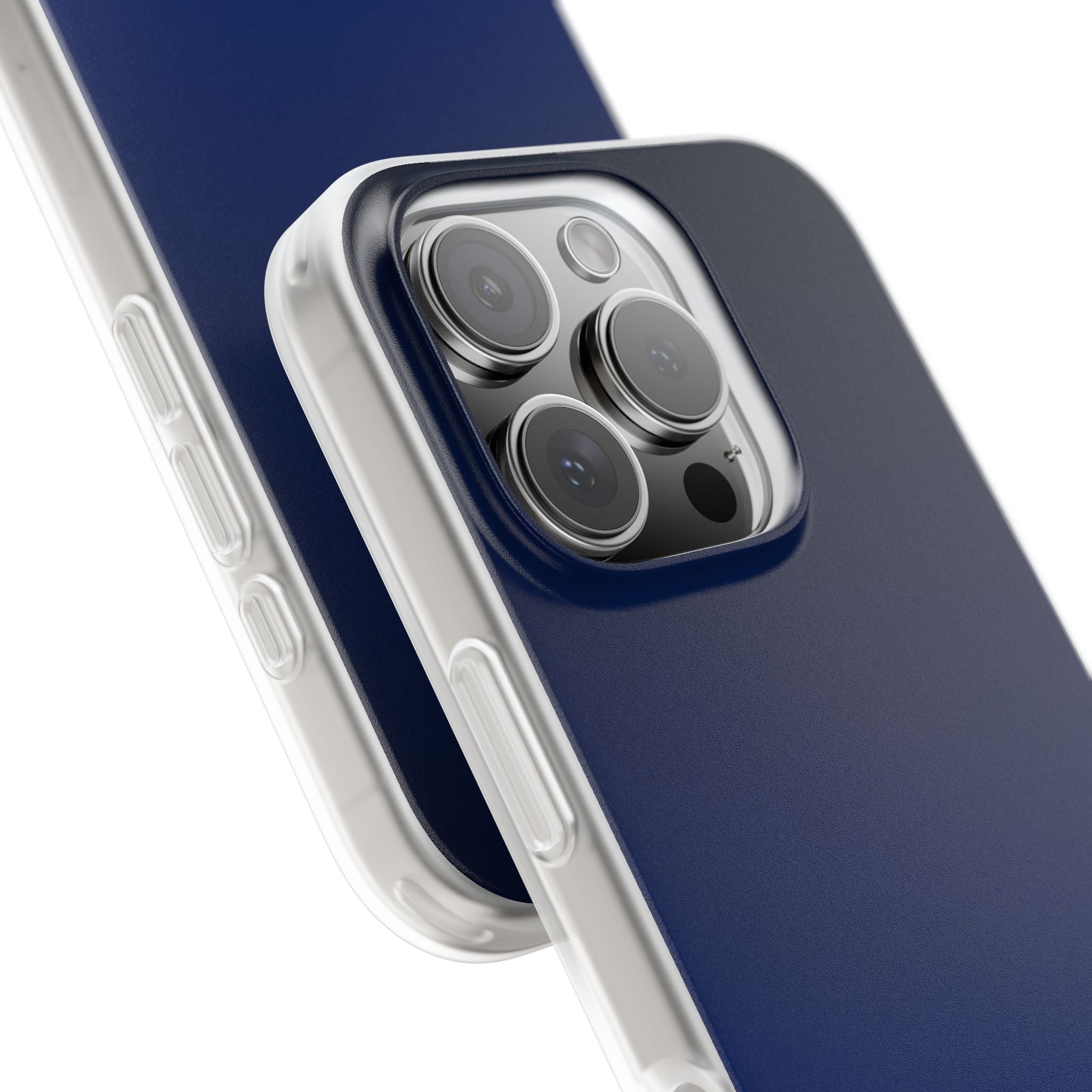 Blue Lite Phone Case for iPhone - Midnight Cobalt Fade