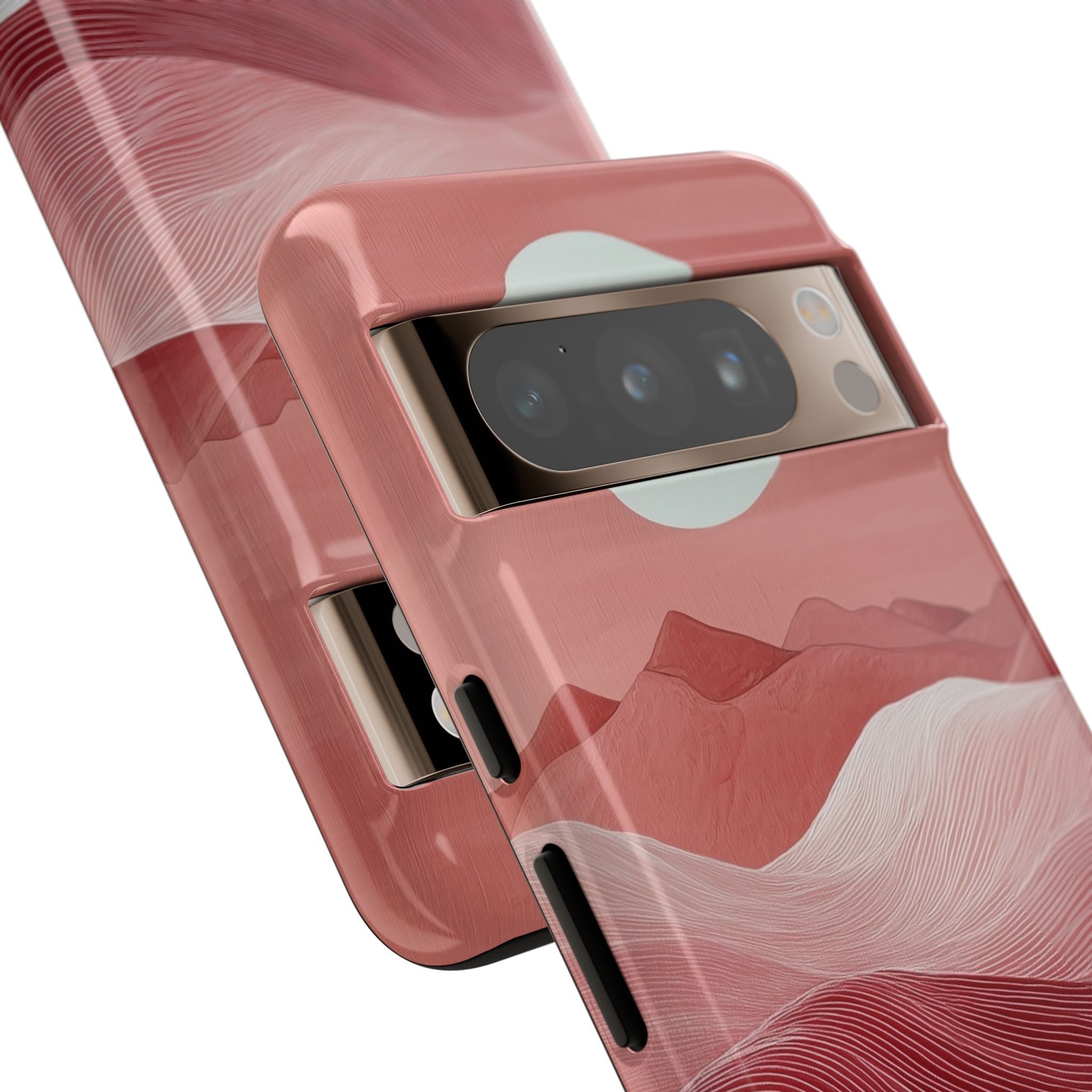 Crimson Dune Horizon · Tough Phone Case for Google Pixel