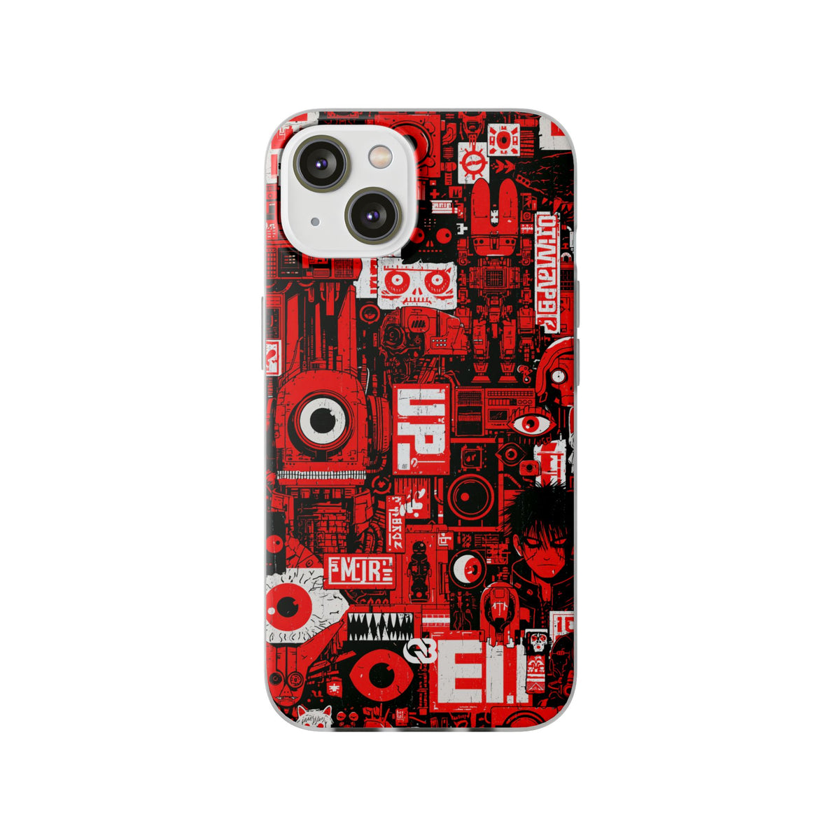 Neo Mecha Collage · Lite Phone Case for iPhone · Red