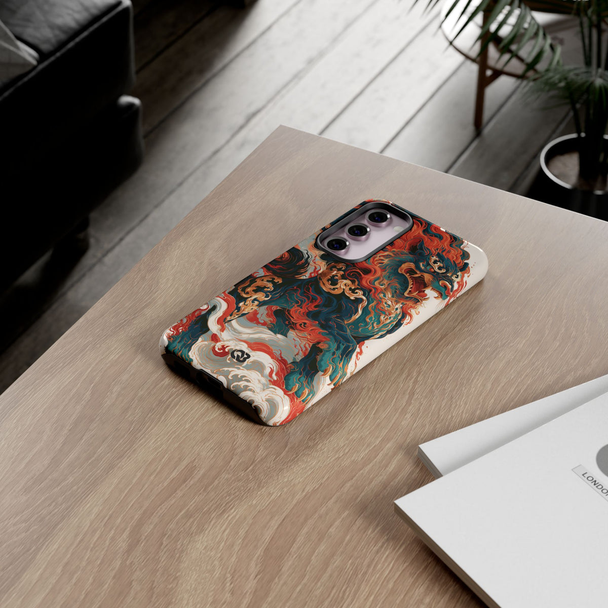 Imperial Shishi · Tough Phone Case for Samsung · Teal