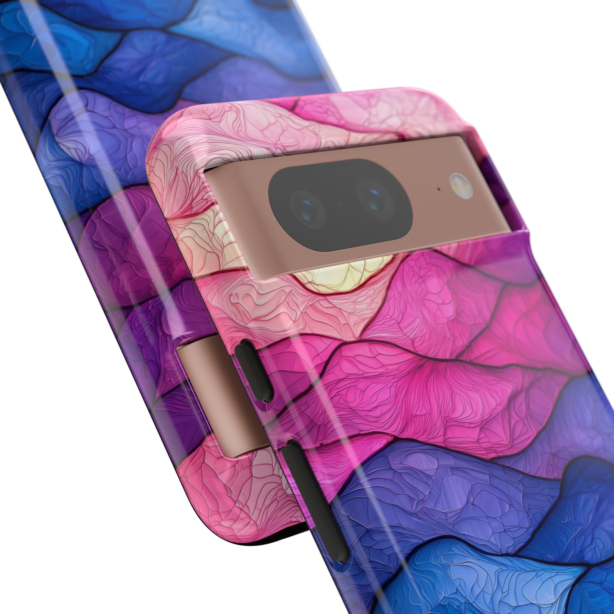 Electric Ridge Flow · Tough Coque de téléphone pour Google Pixel