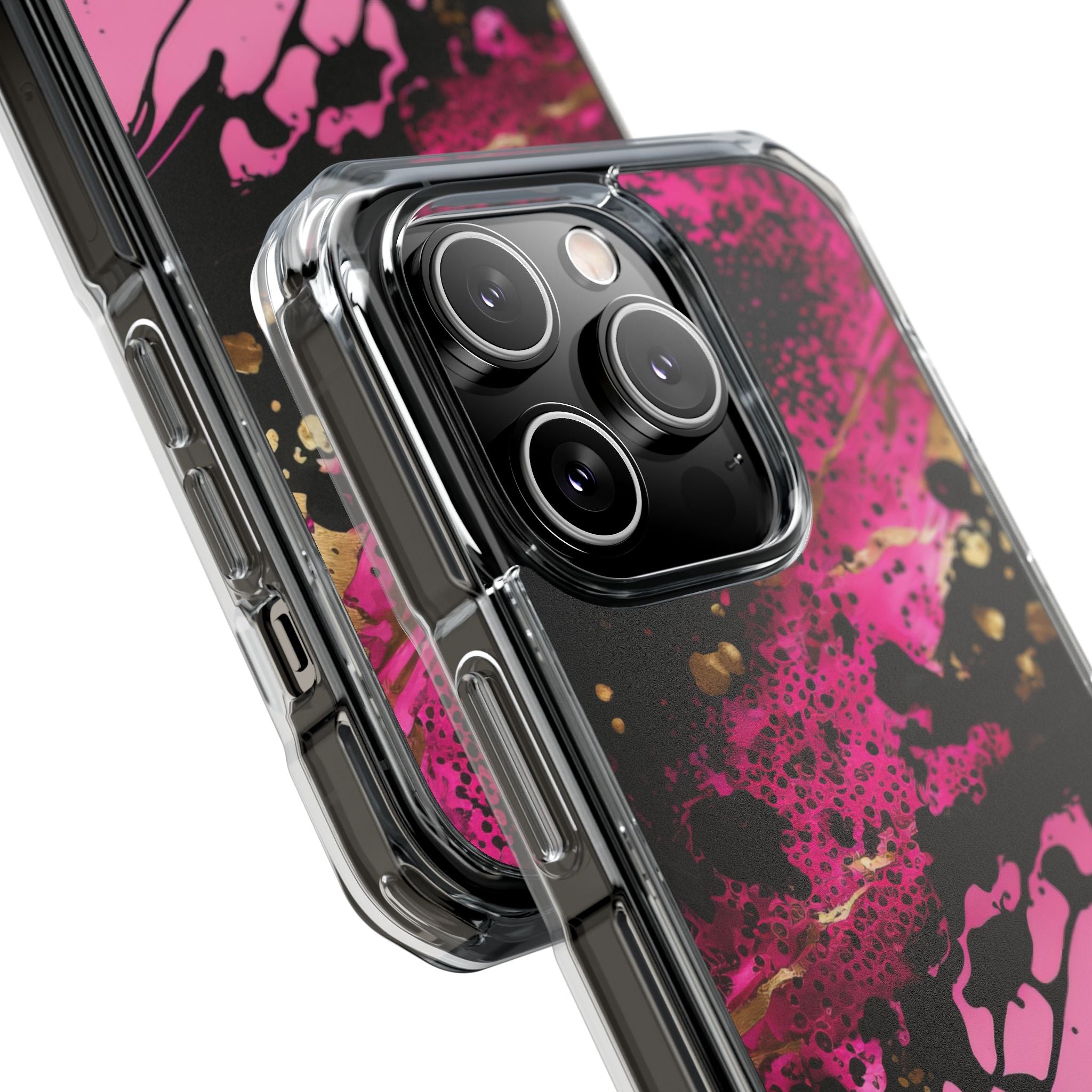 Magenta Liquid Gold · Impact Capa para iPhone · Magsafe