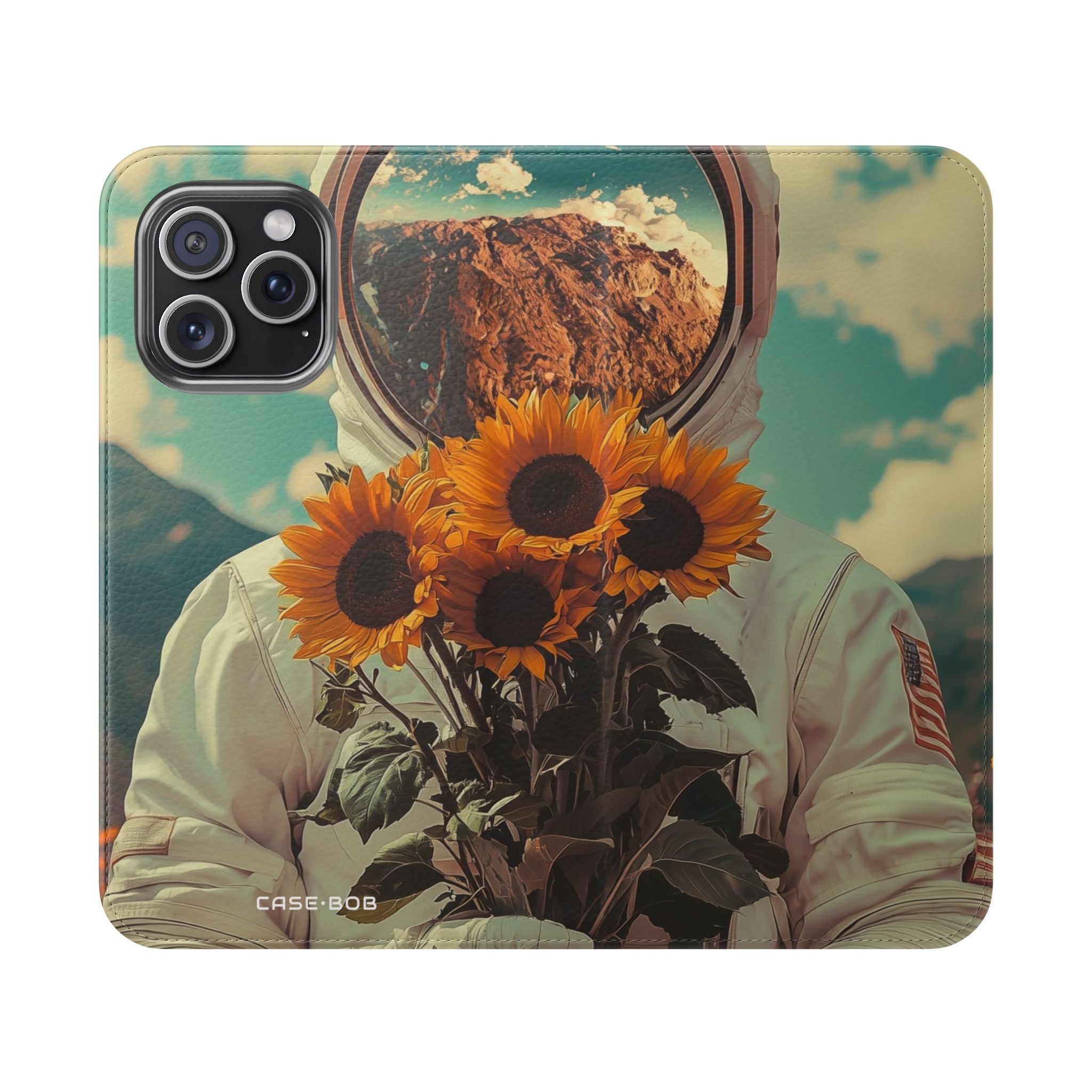 Solblomst Astronaut - iPhone 15 Pro Max Cover - Pung