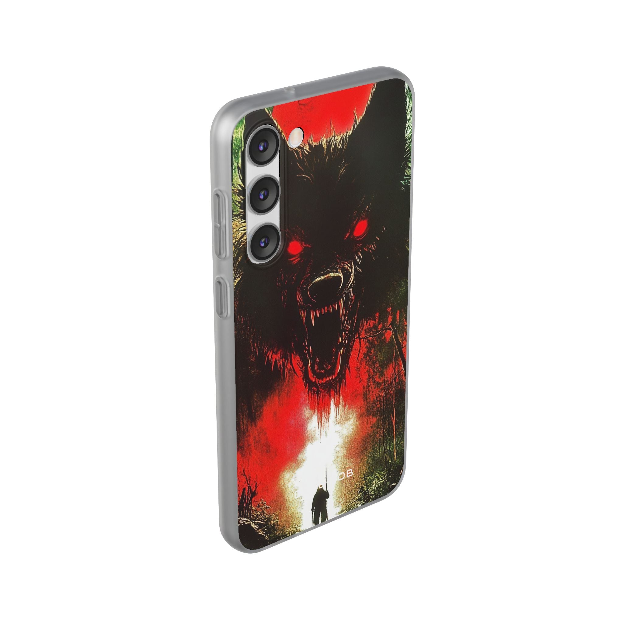 Crimson Wolf Samsung S23 Plus Case - Soft