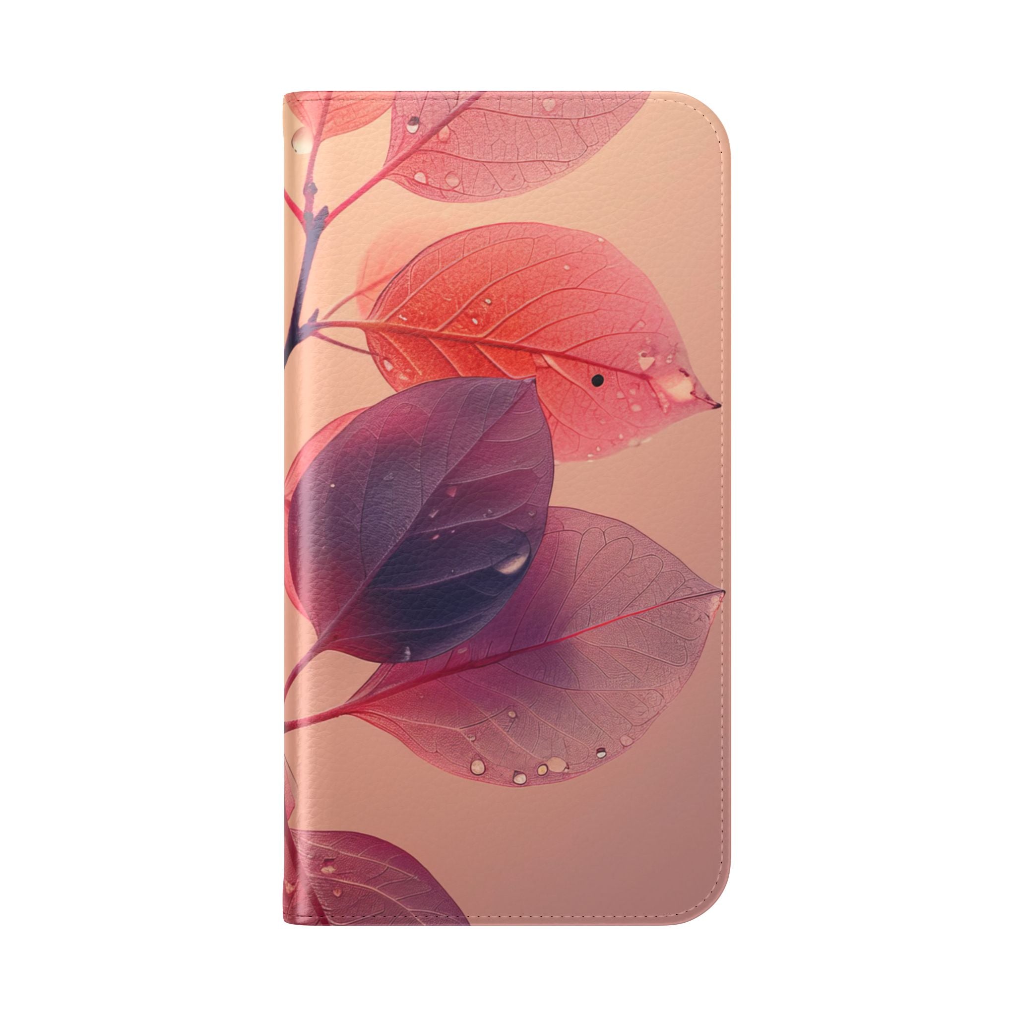 Translucent Leaves - iPhone 15 Plus Case - Wallet