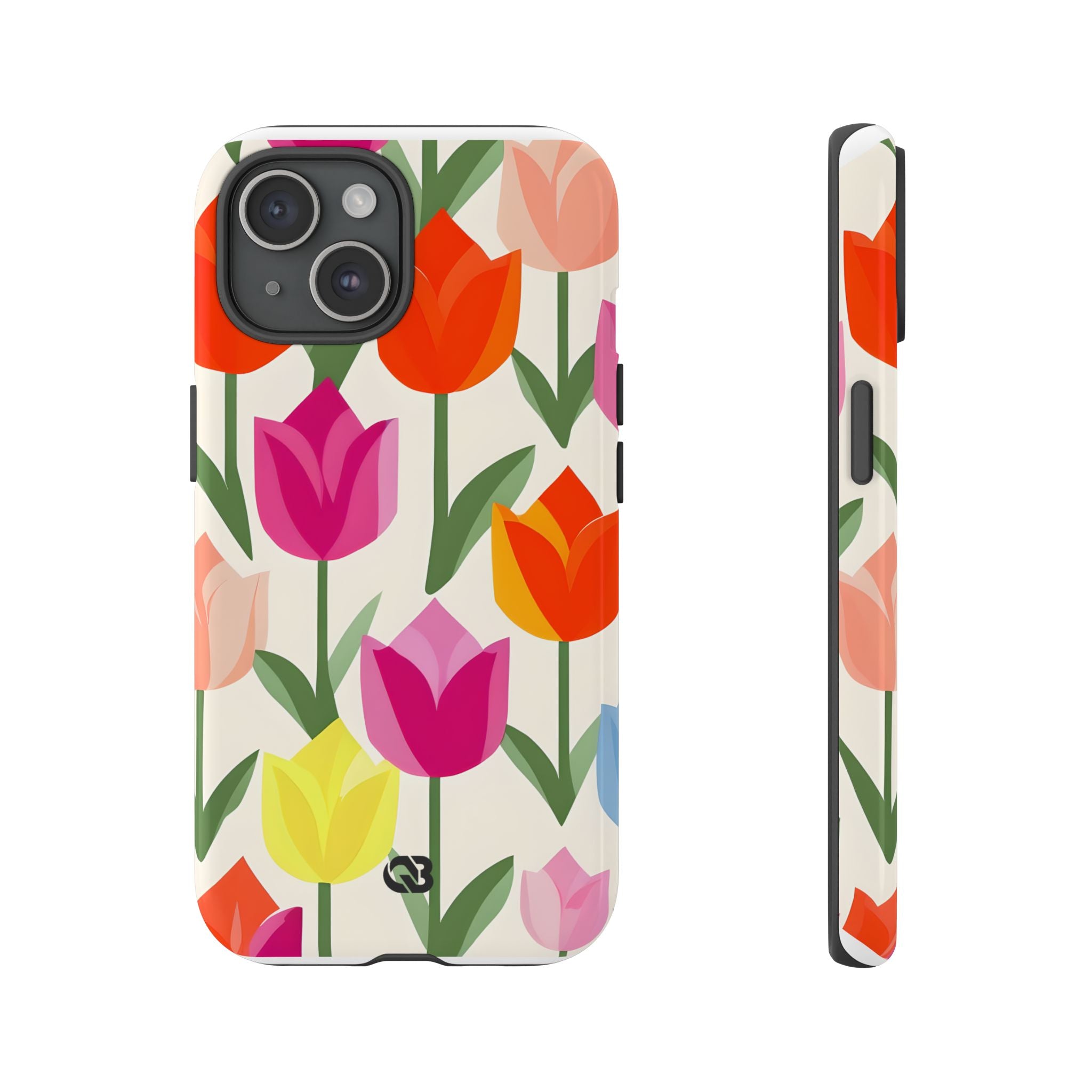 Vibrant Petal Grid · Tough Fundas para teléfono para iPhone