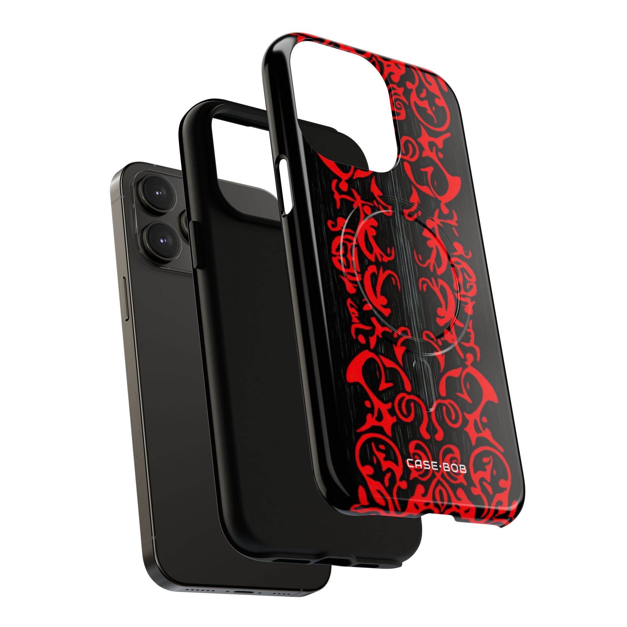 Crimson Spiral iPhone 14 Pro Max -kovaus - Tough+