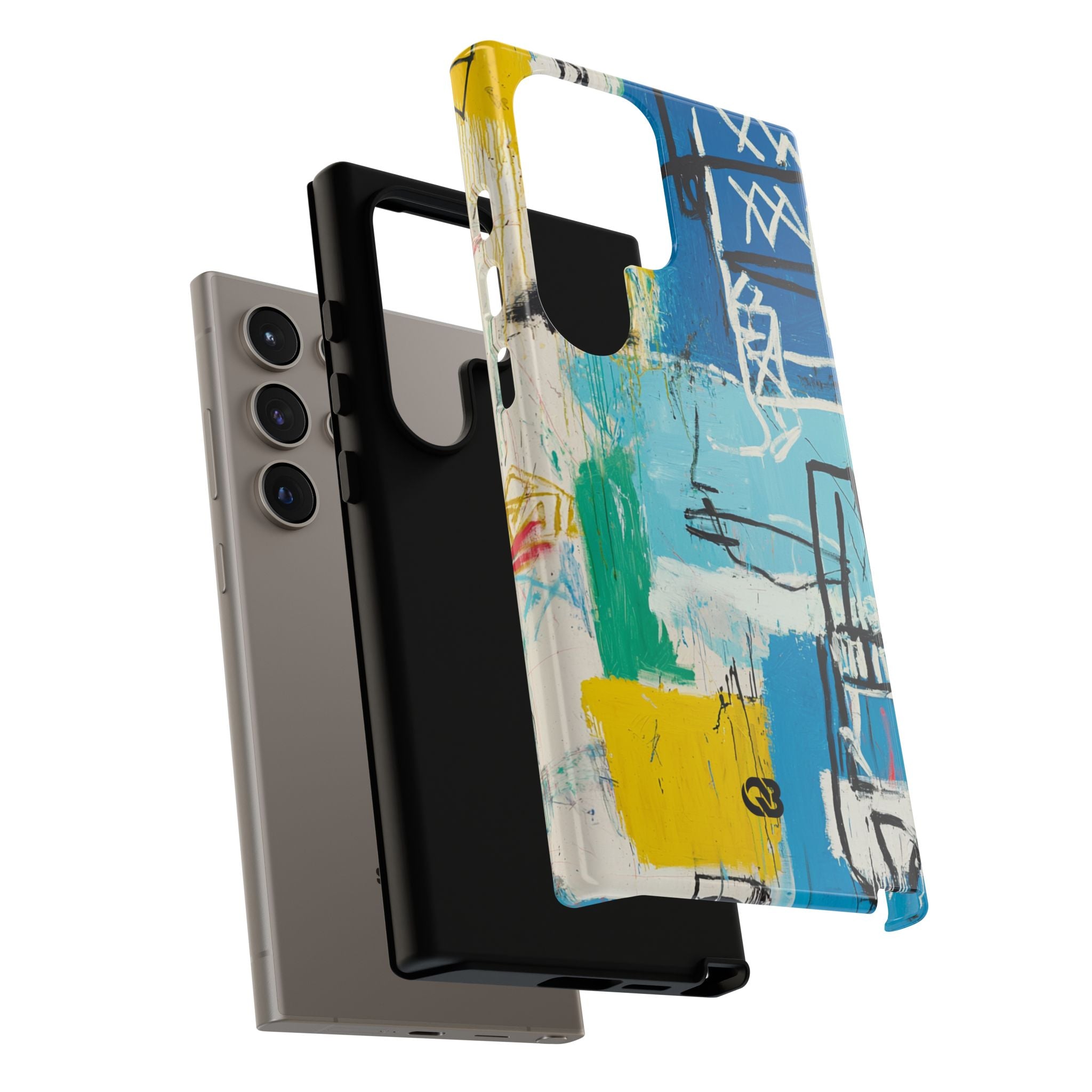 Azure Urban Scribble · Tough Phone Case for Samsung