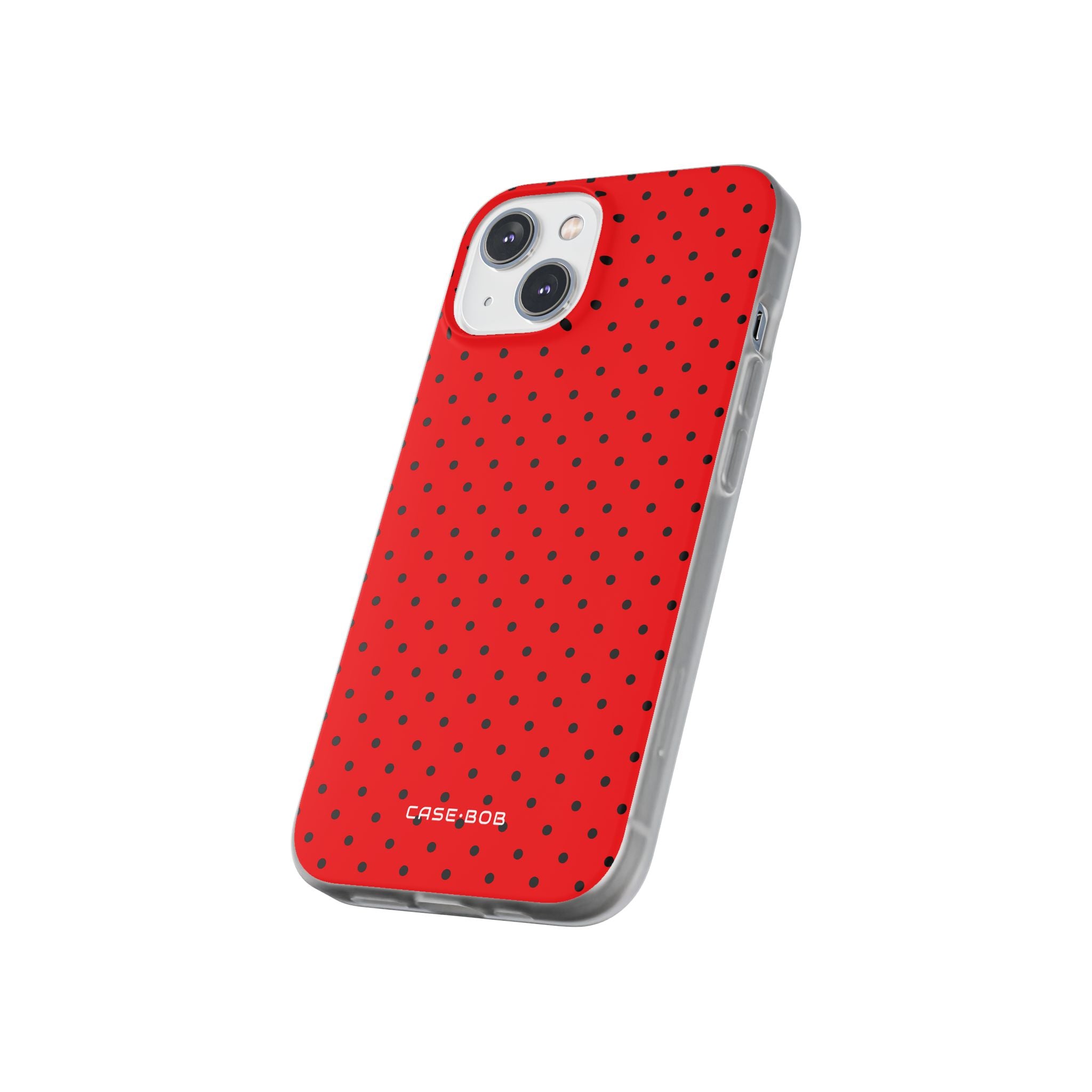 Crimson Dot Matrix iPhone 14 -pehmustekotelo