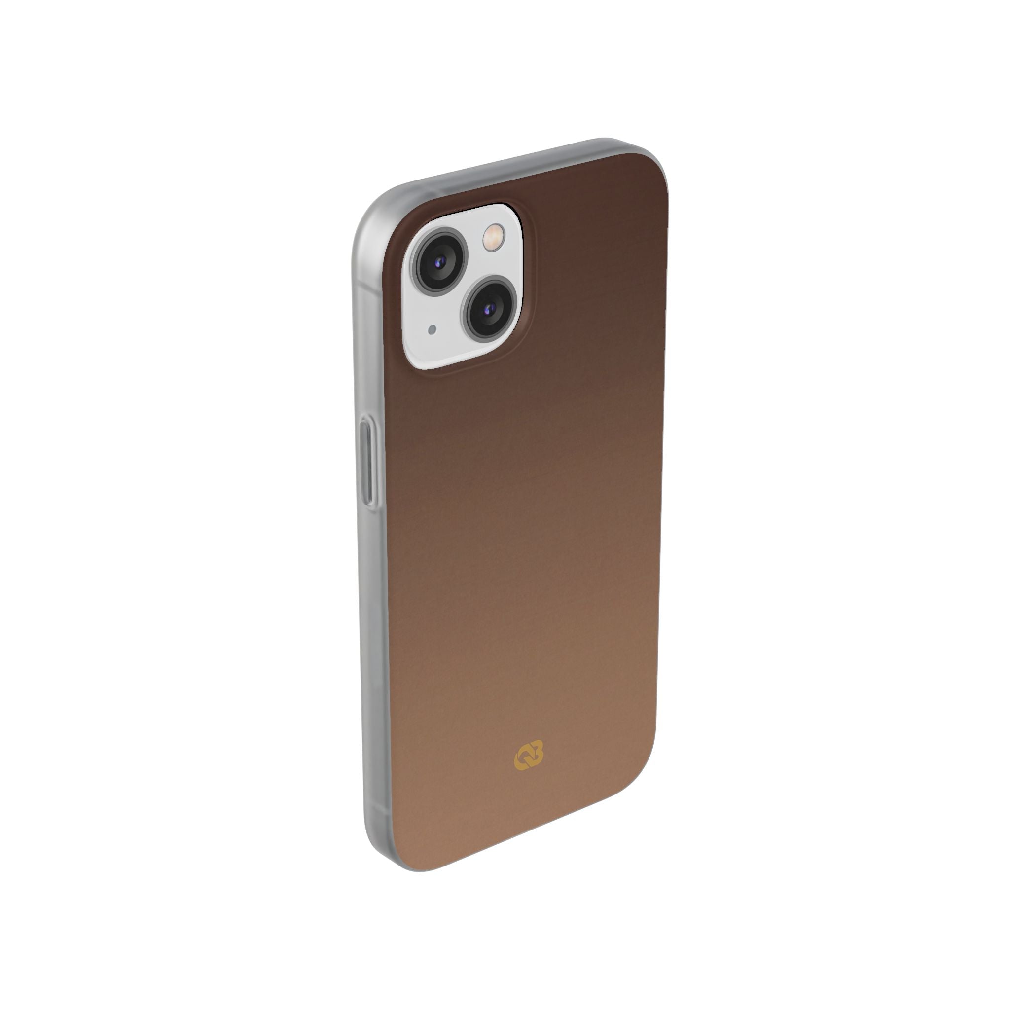 Brown Lite Phone Case for iPhone - Smoked Caramel Fade