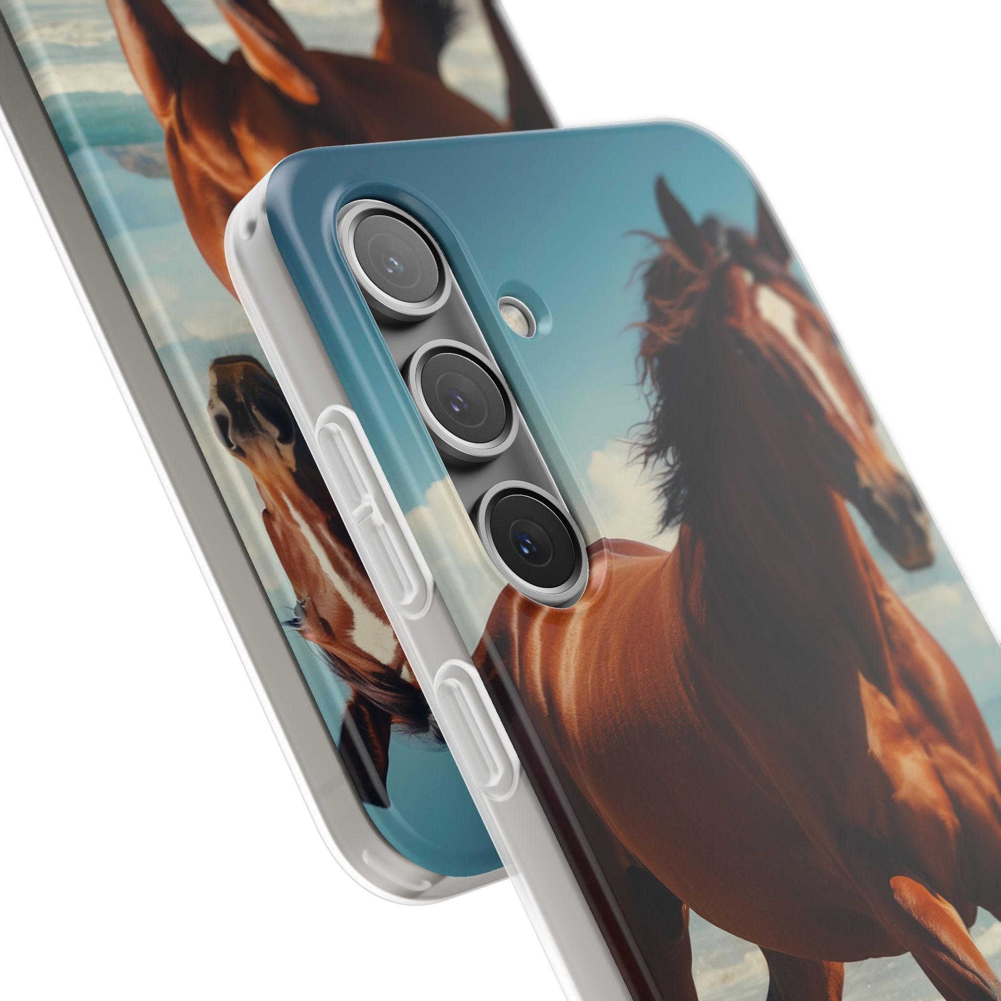 Blazing Horse Samsung S24 Plus Case - Soft
