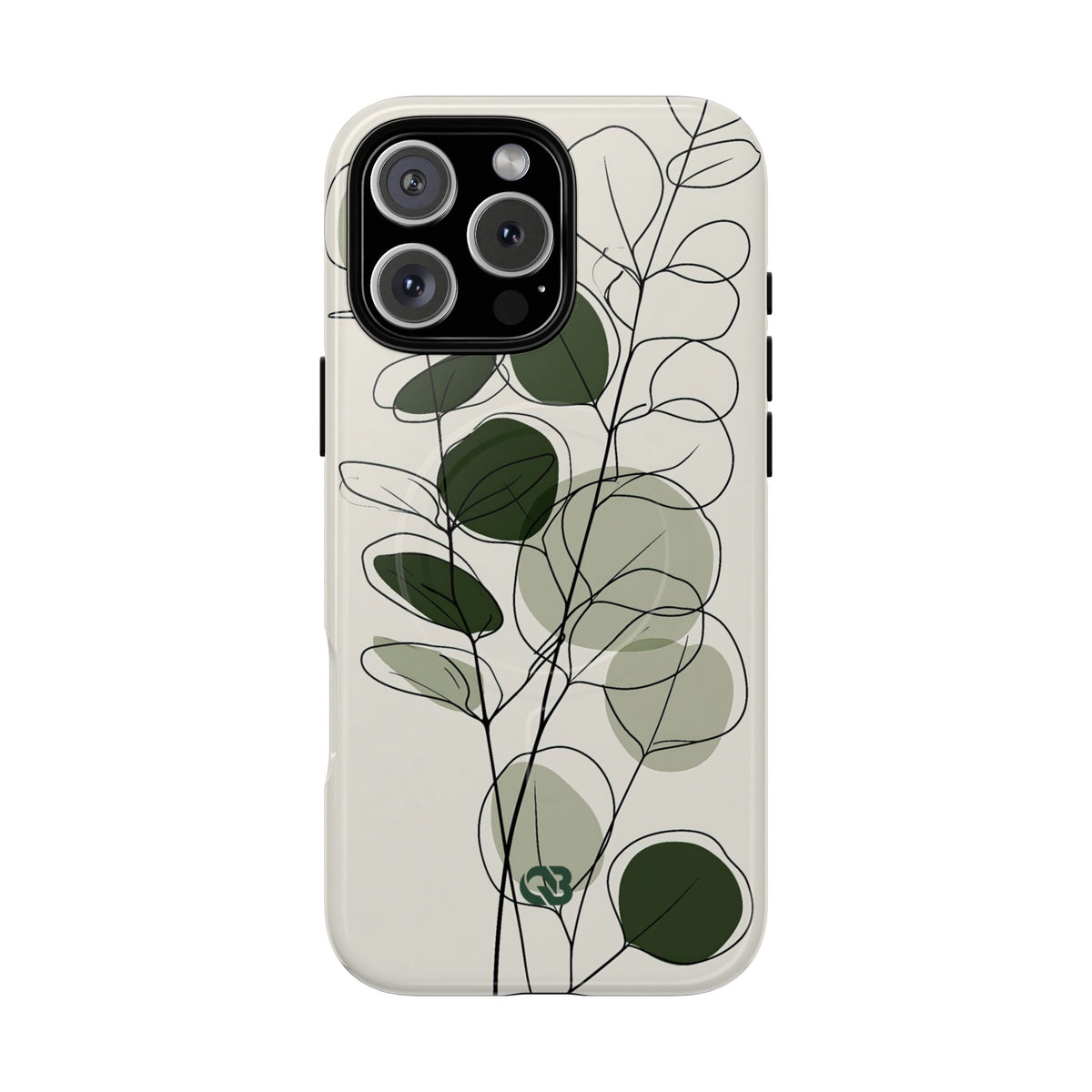 Eucalyptus Foliage Study · Tough 2.0 Magnetic Phone Case for iPhone · Green