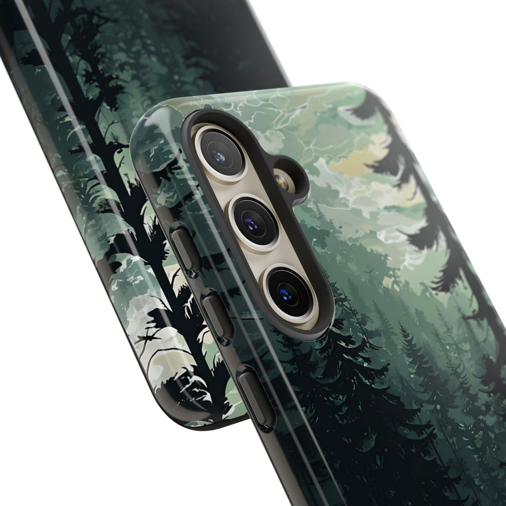 Misty Pine Shadow · Coque de téléphone Tough pour Samsung