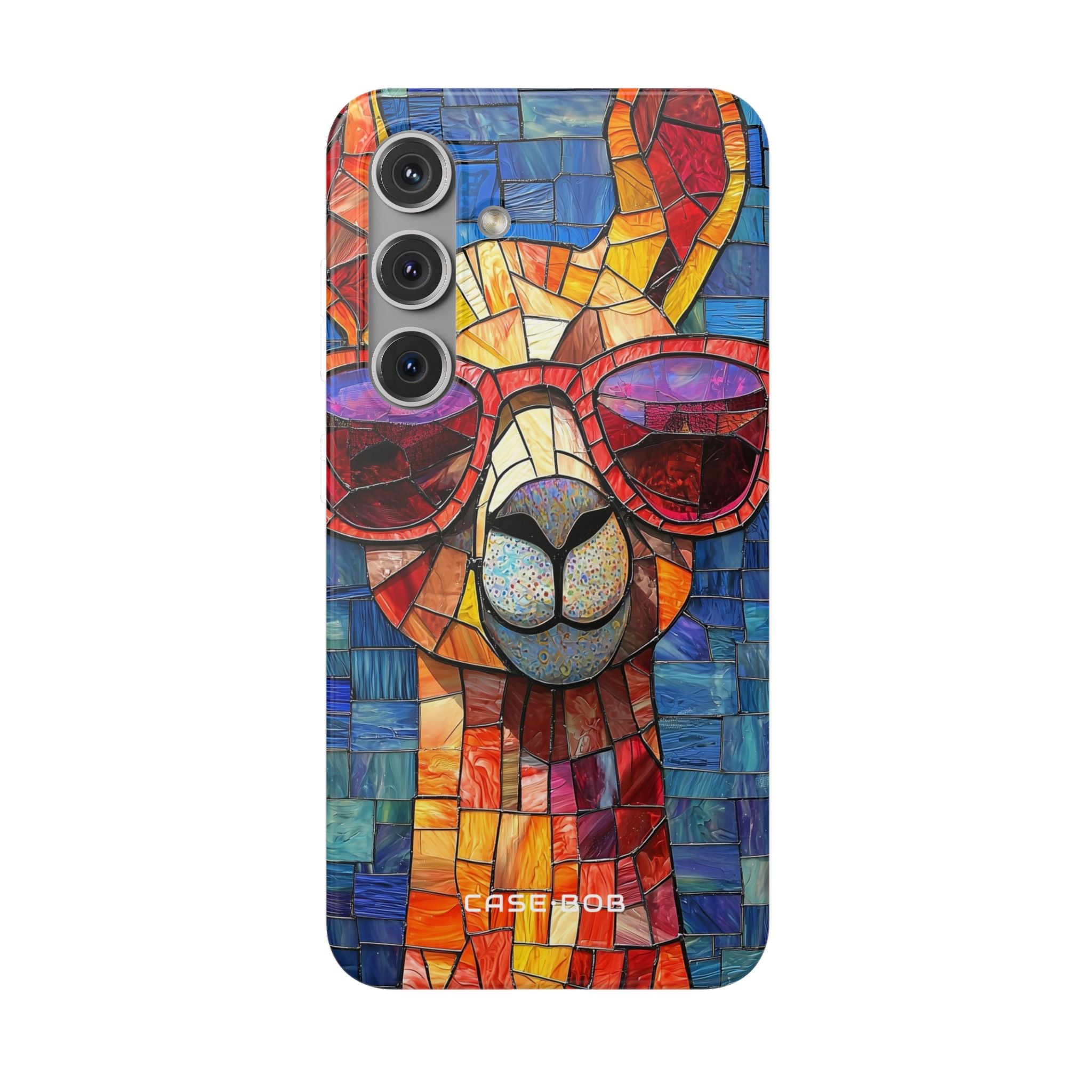 Llama Glow Samsung S24 Case - Soft
