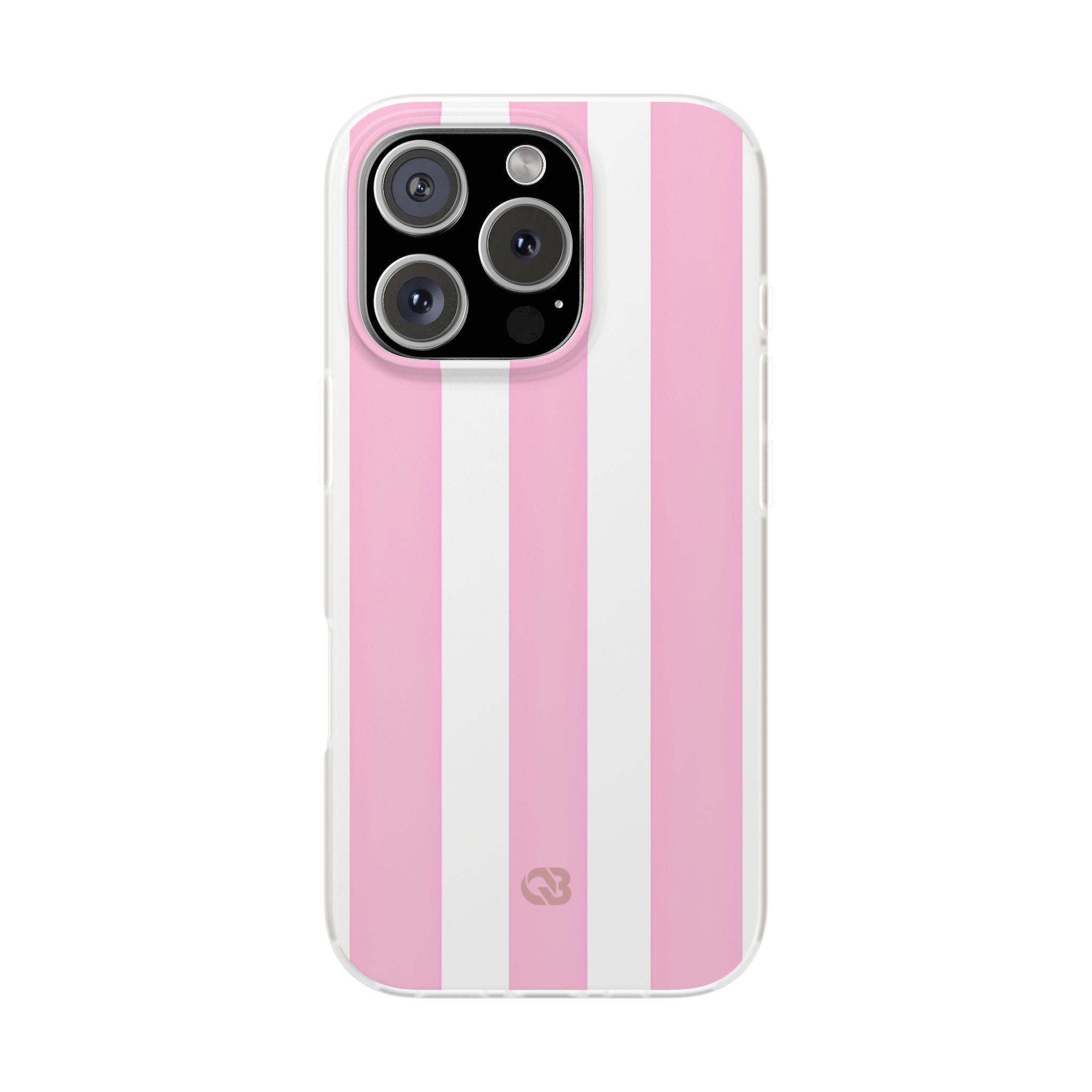Soft Pink Stripe · Soft Phone Case for iPhone