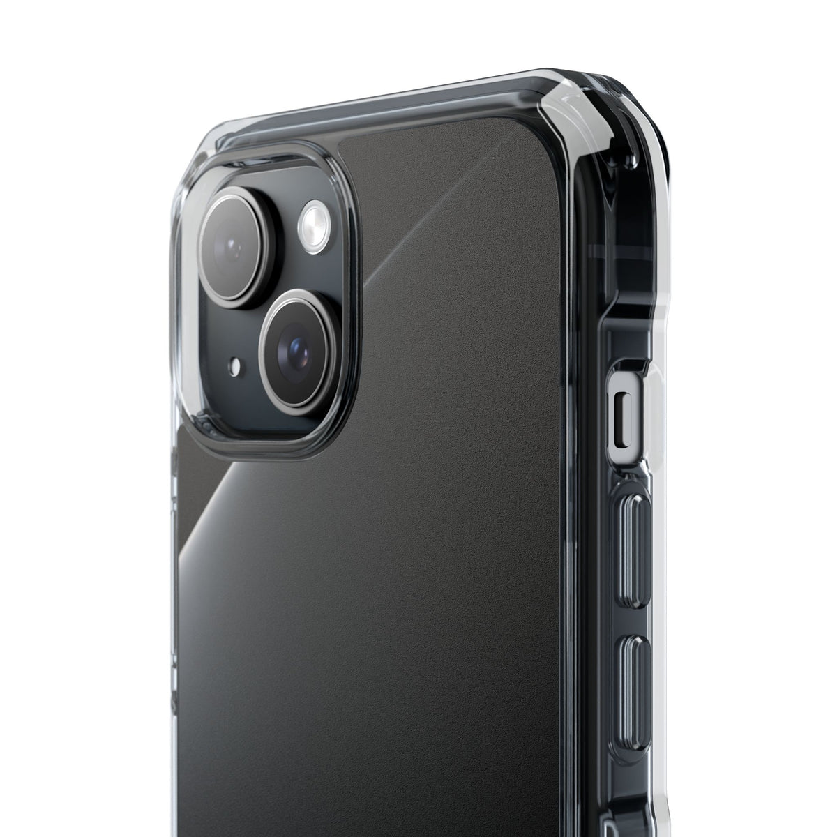 Black Impact MagSafe Phone Case for iPhone - Obsidian Lunar Arch