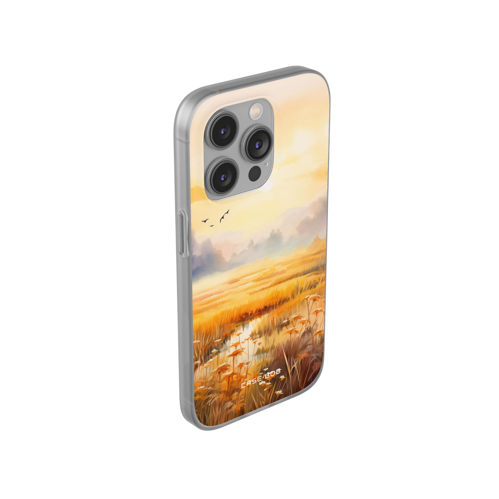 Glowing Sunrise iPhone 14 Pro Case - Soft