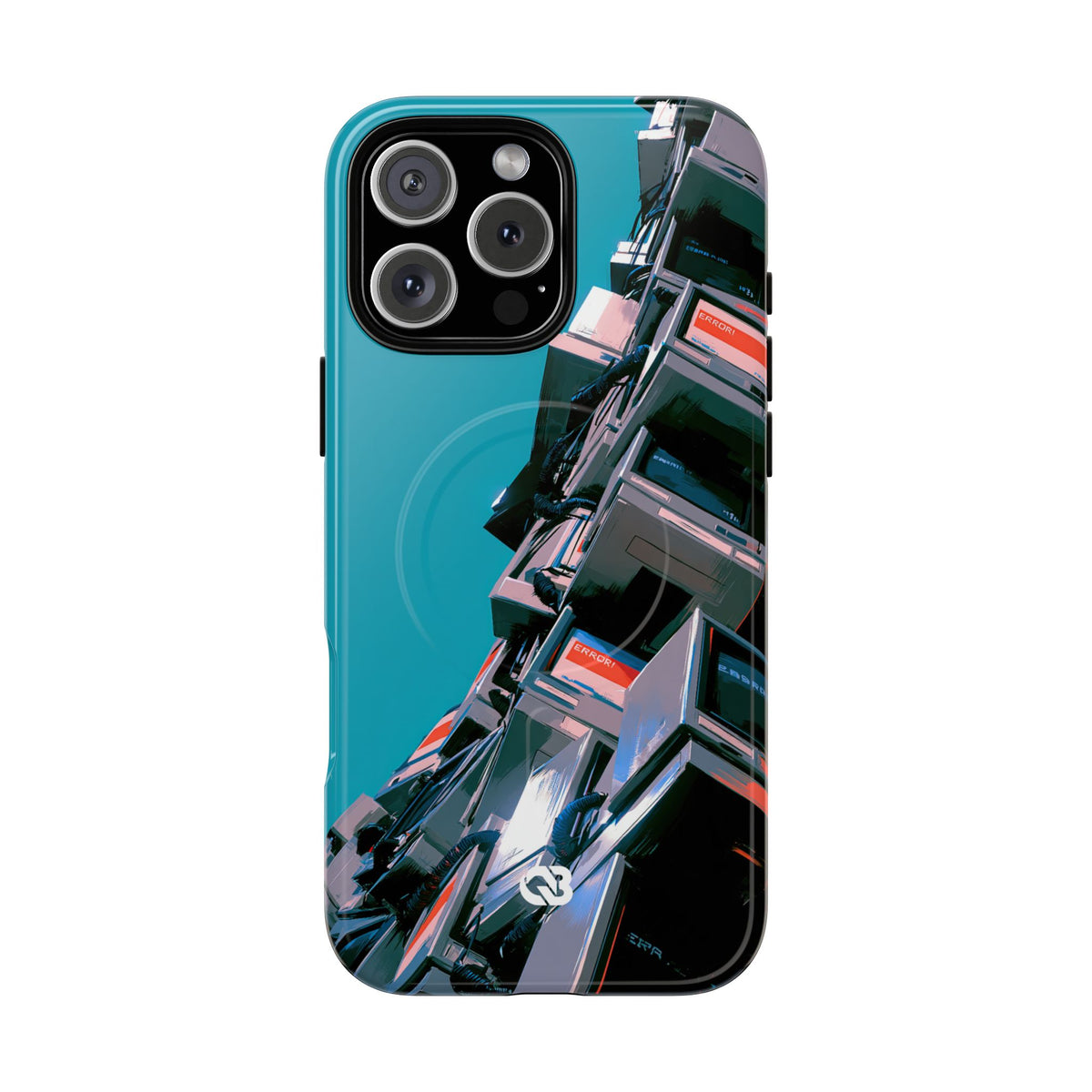 System Error Spire · Tough 2.0 Magnetic Phone Case for iPhone · Teal