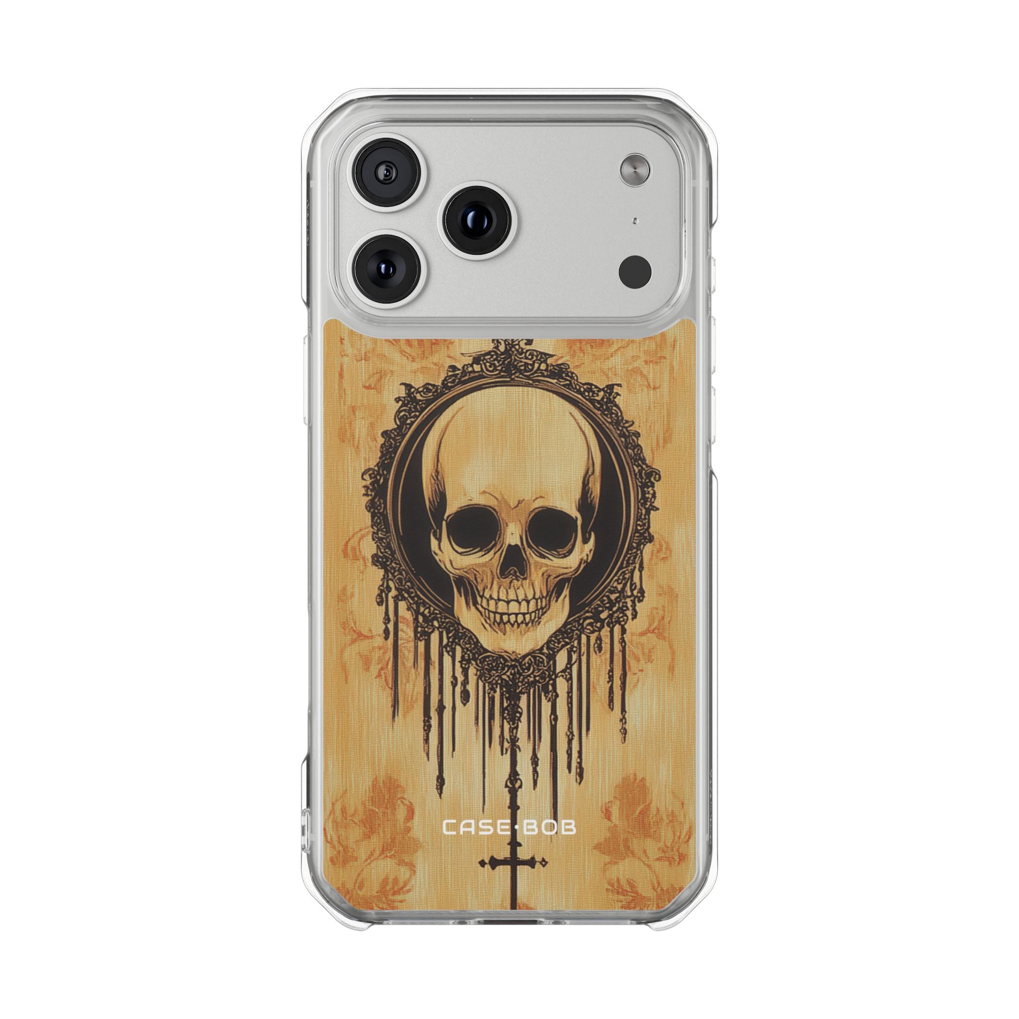 Skull Medallion Crimson iPhone 17 Pro Max Cover - Impact