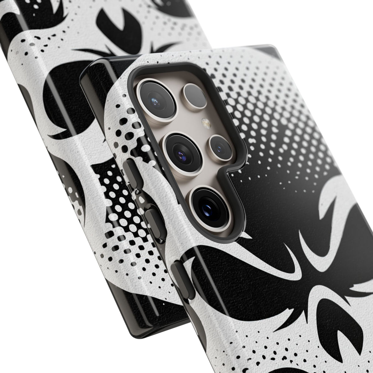 Phantom Halftone · Tough Phone Case for Samsung · Black