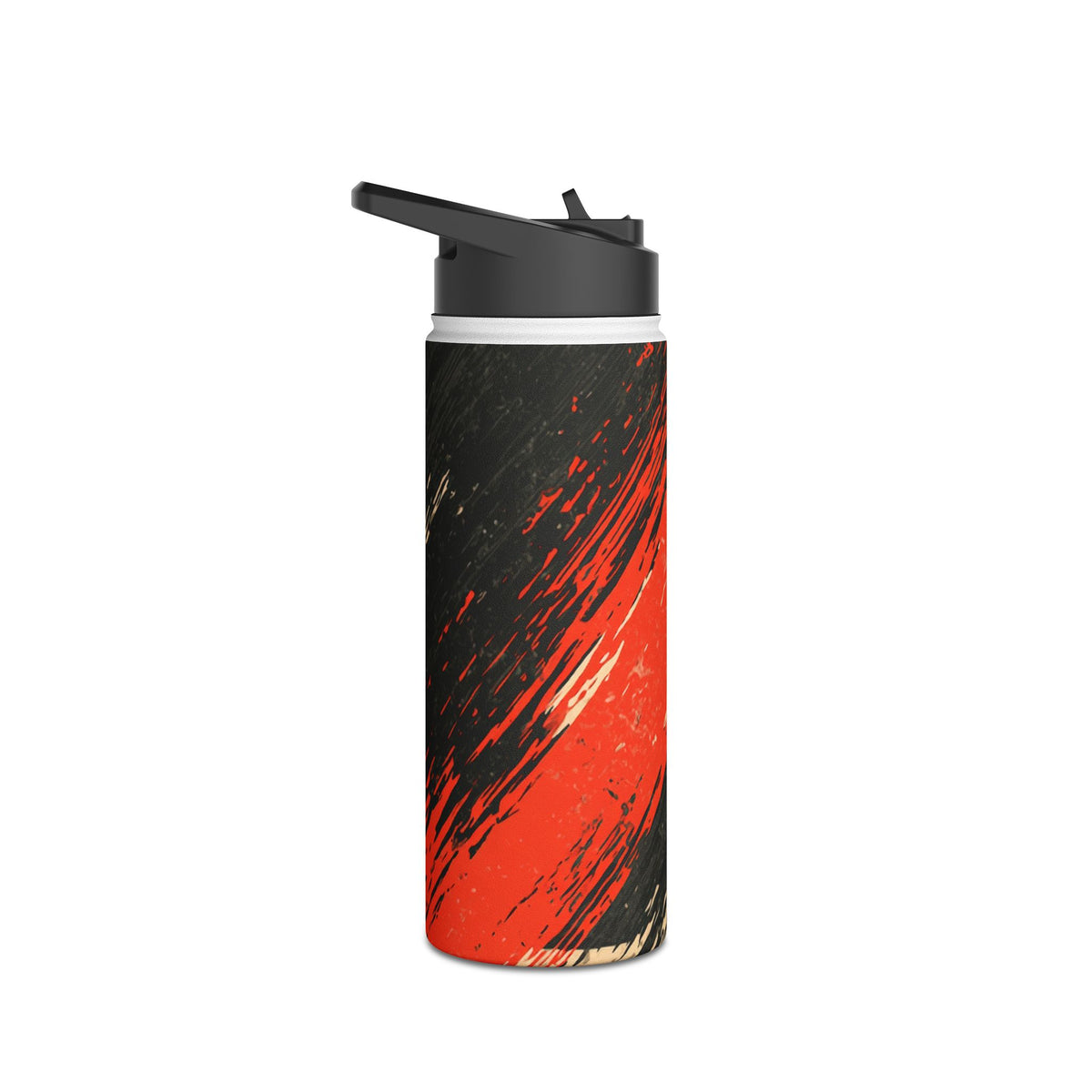 Urban Slash Camo · Insulated Water Bottle · Black