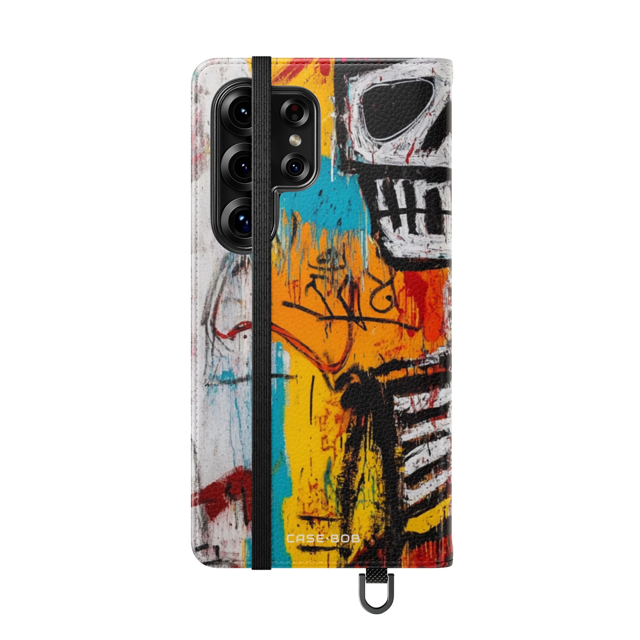 Neon Skull Chaos - Samsung S25 Ultra Case - Wallet