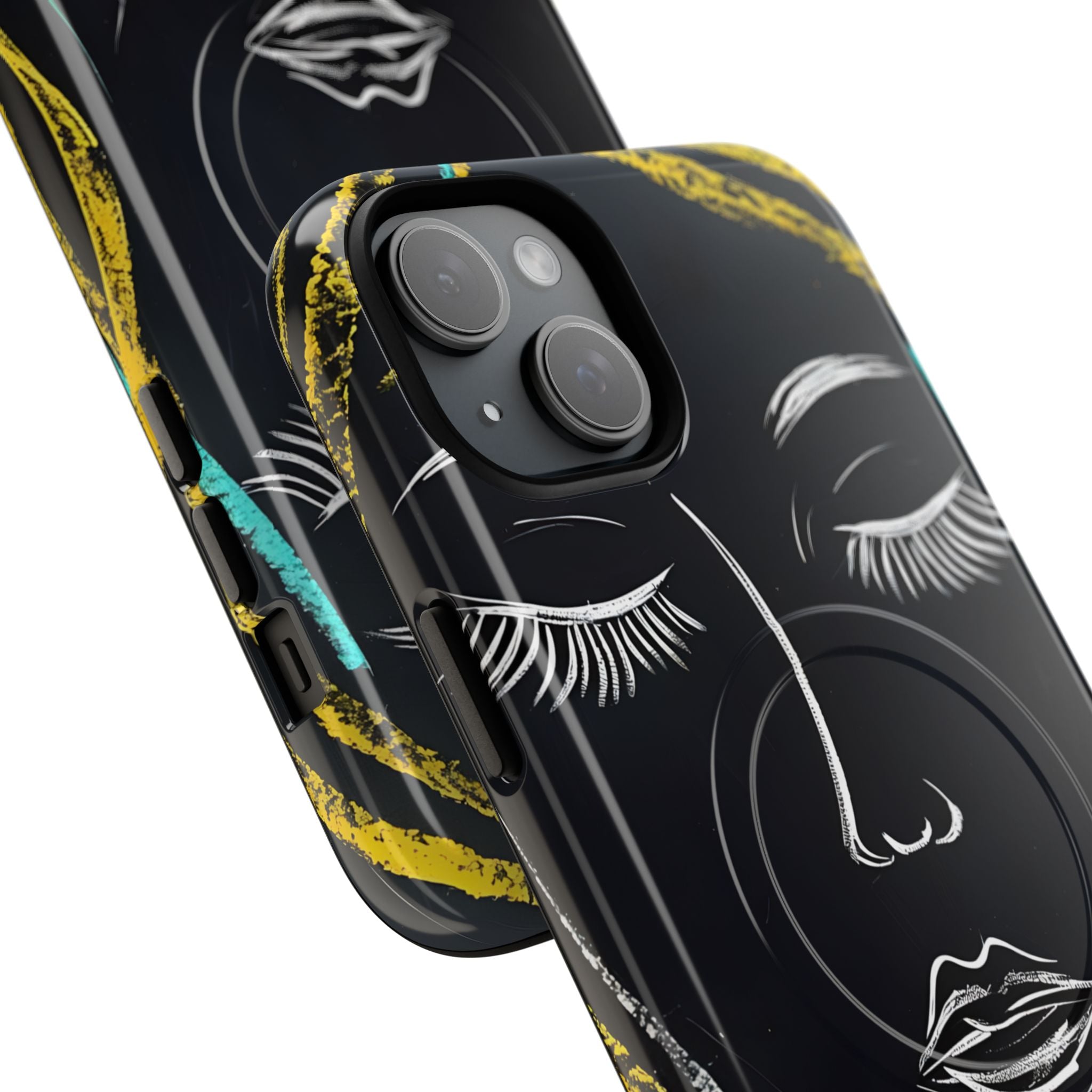 Obsidian Chalk Portrait · Tough+ Magsafe